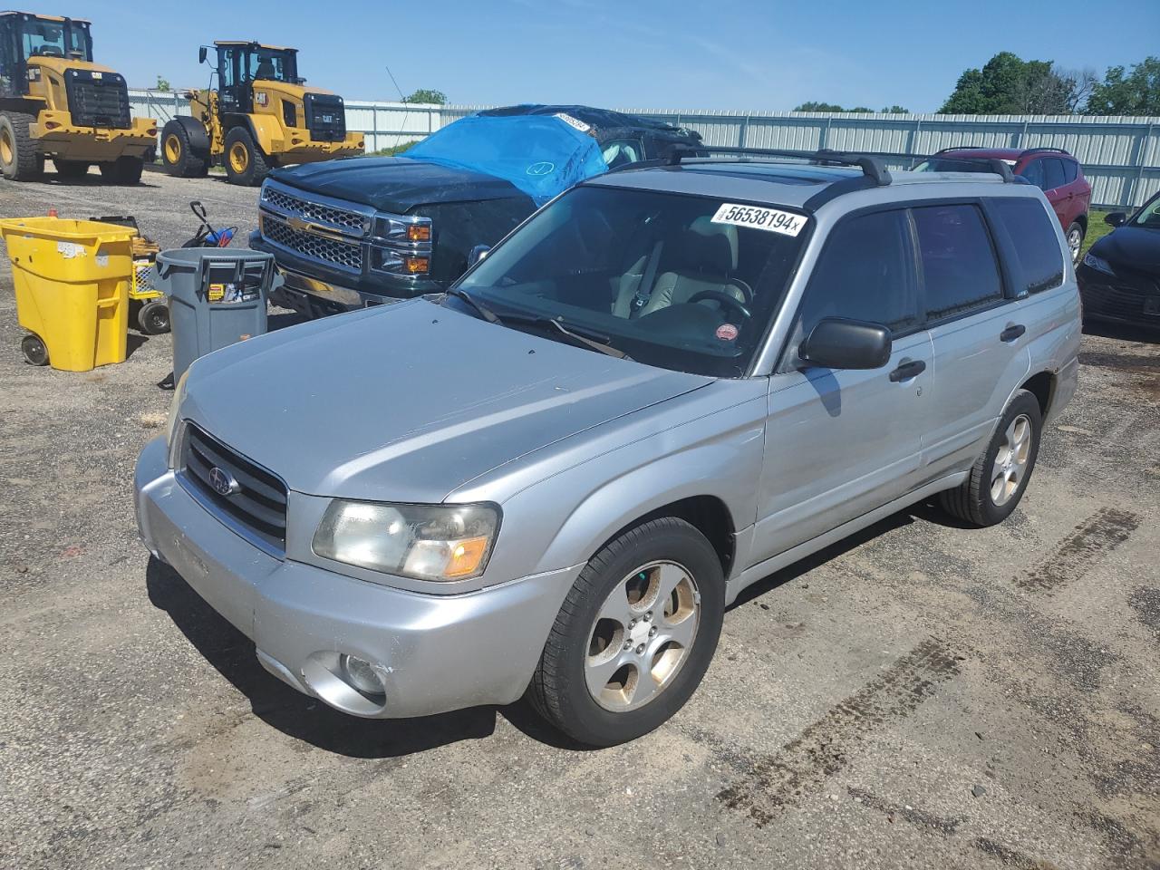 SUBARU FORESTER 2003 jf1sg65683h700283