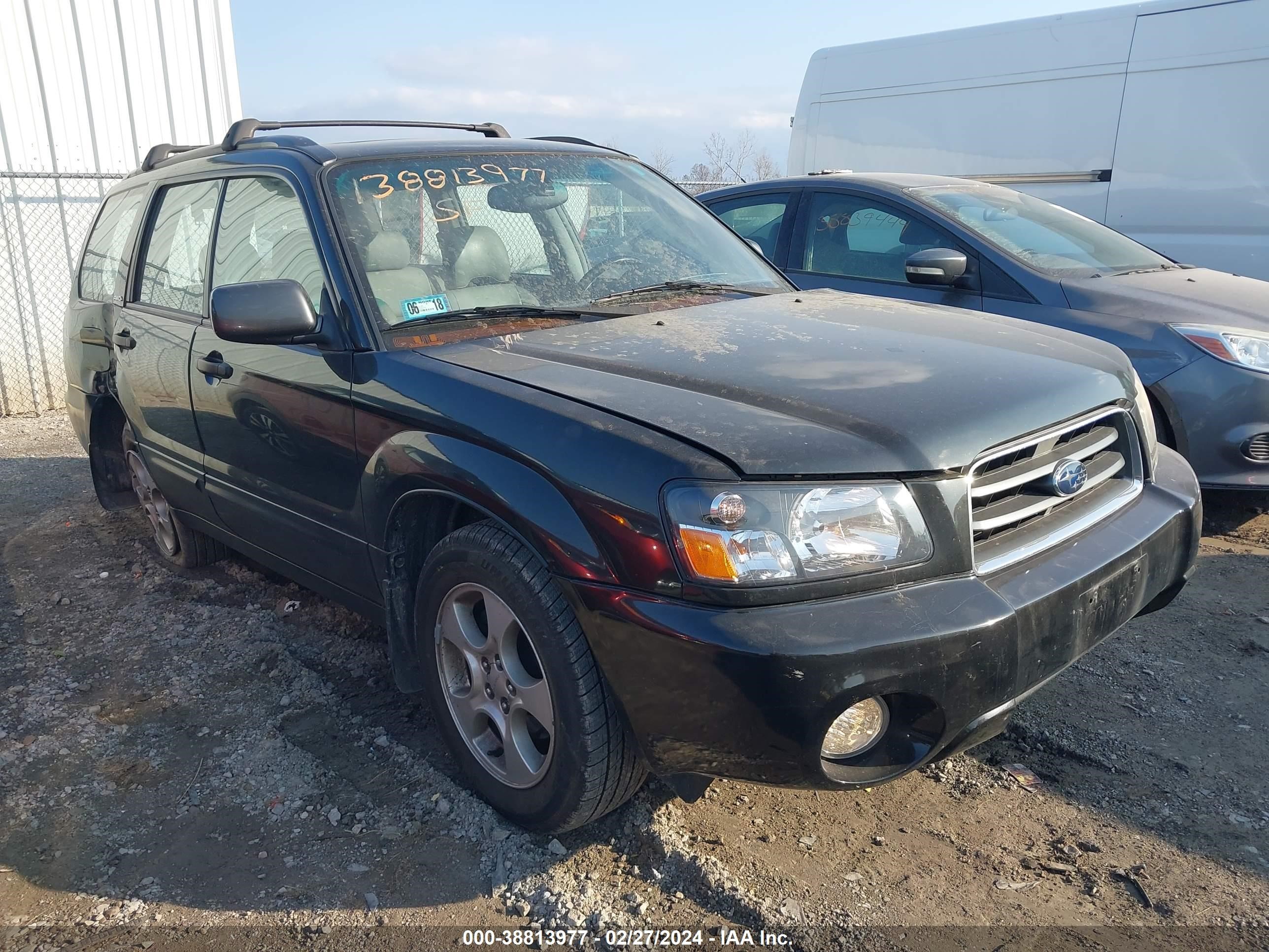 SUBARU FORESTER 2003 jf1sg65683h735535