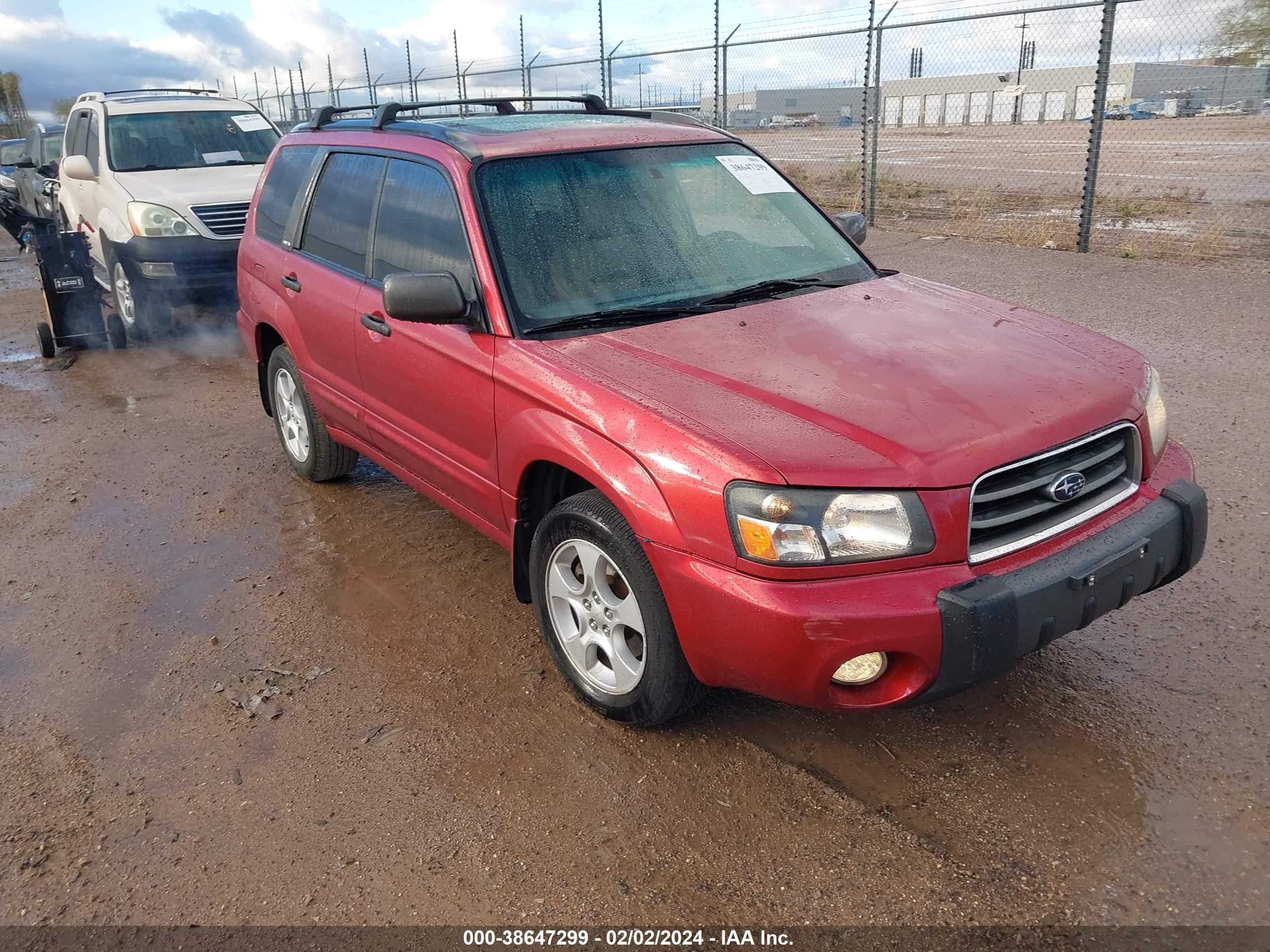 SUBARU FORESTER 2003 jf1sg65683h736698