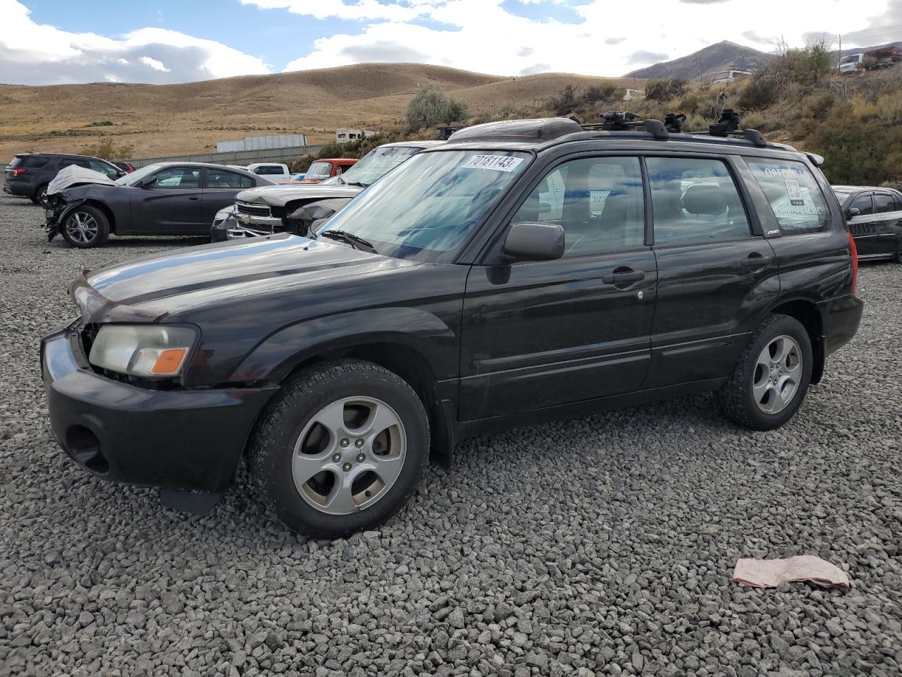 SUBARU FORESTER 2003 jf1sg65683h758586