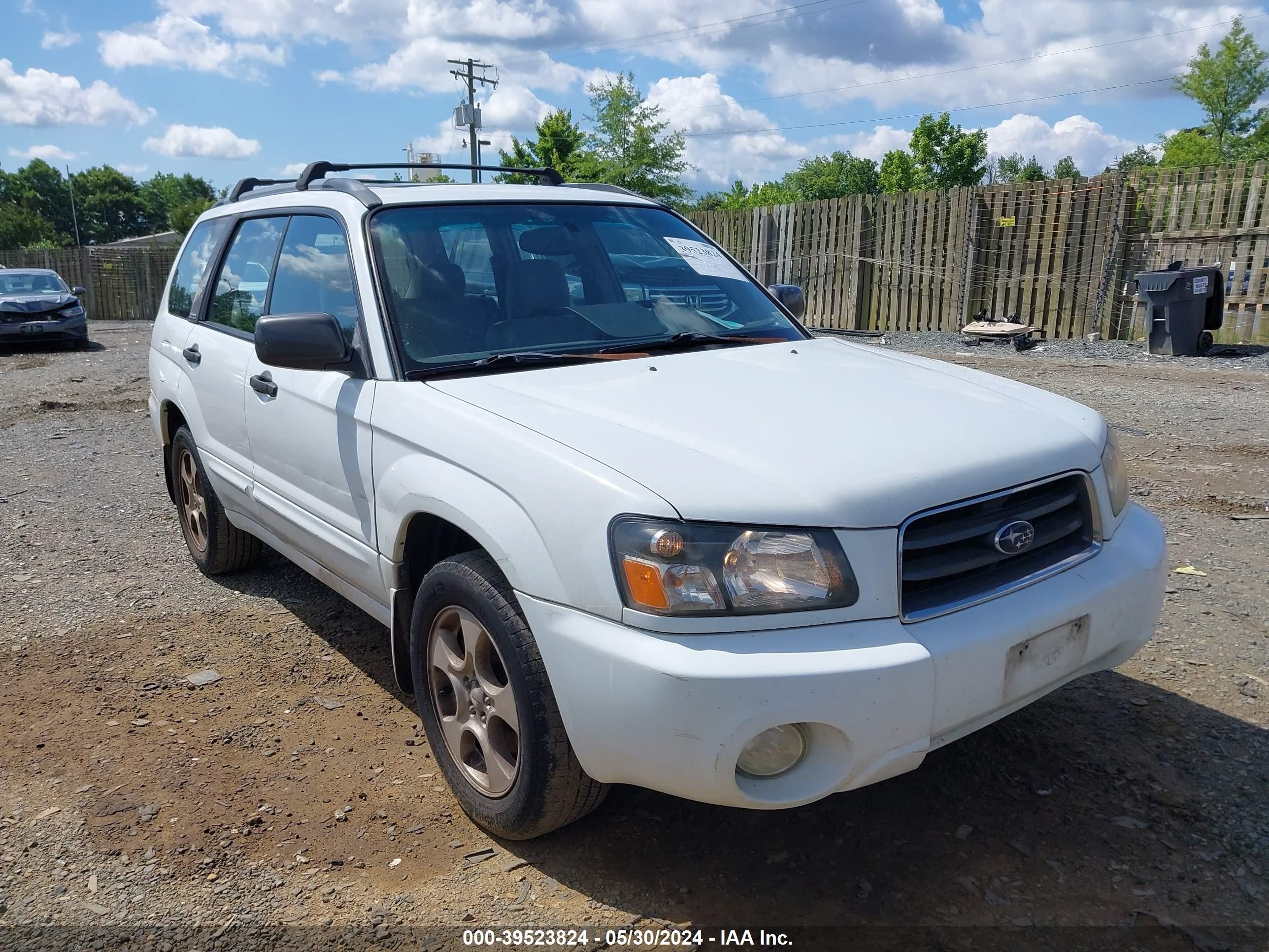 SUBARU FORESTER 2003 jf1sg65683h768177