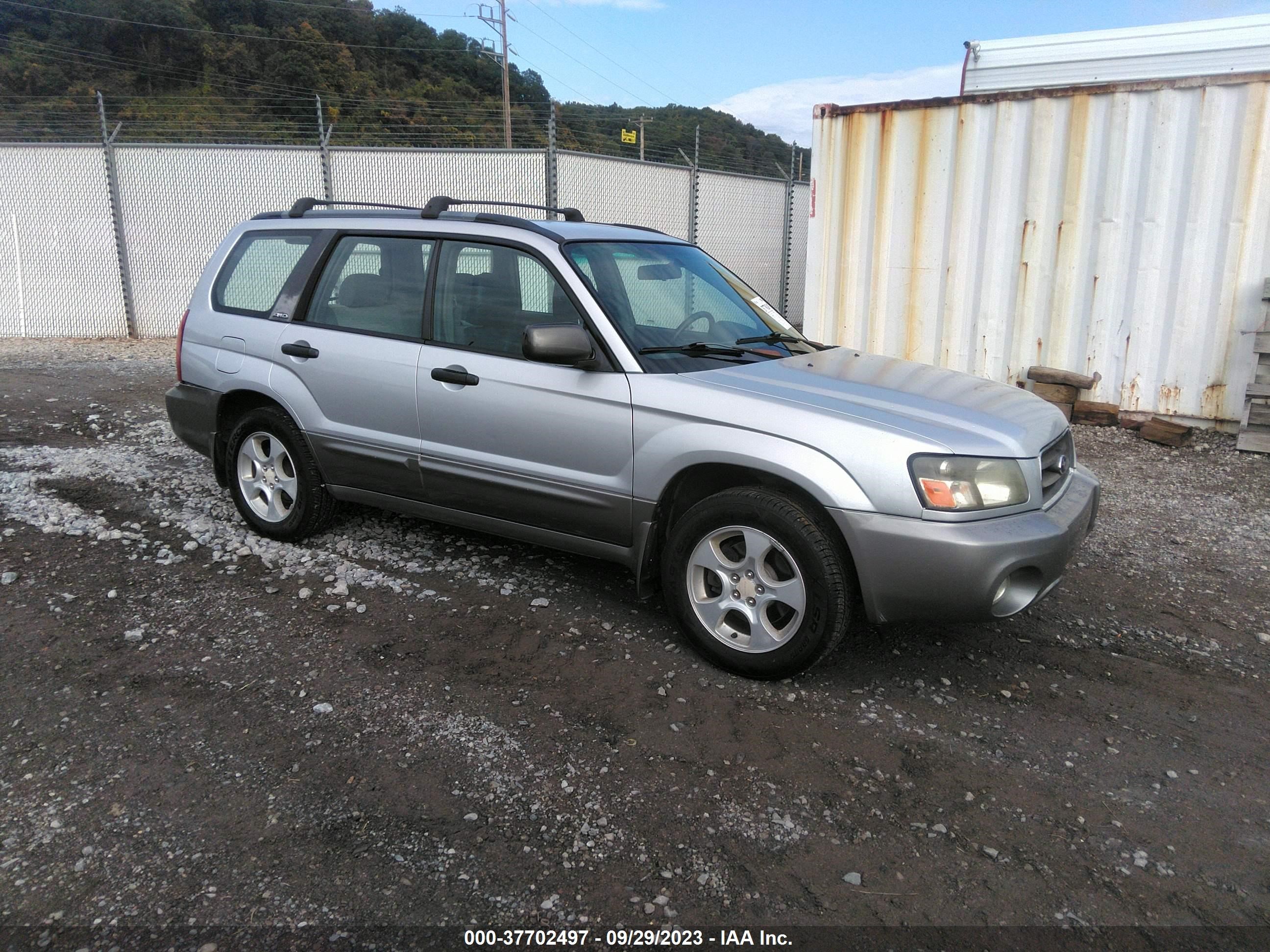 SUBARU FORESTER 2004 jf1sg65684h756788