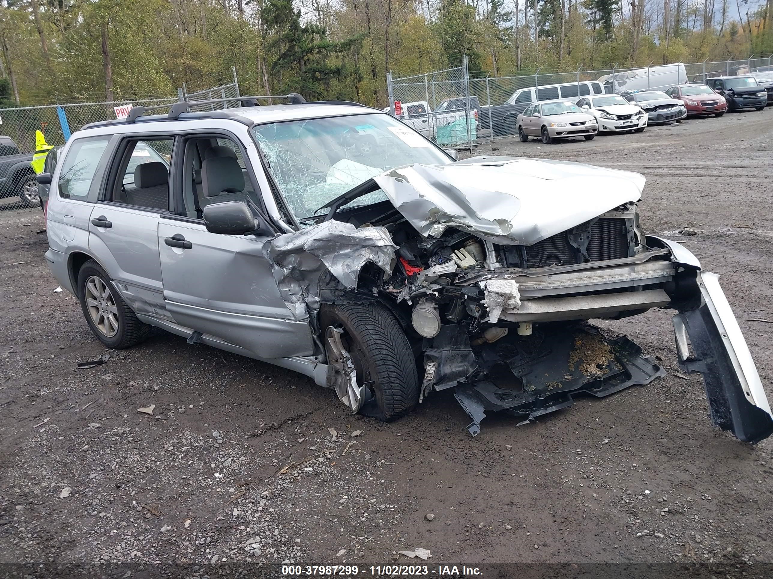 SUBARU FORESTER 2005 jf1sg65685h744920