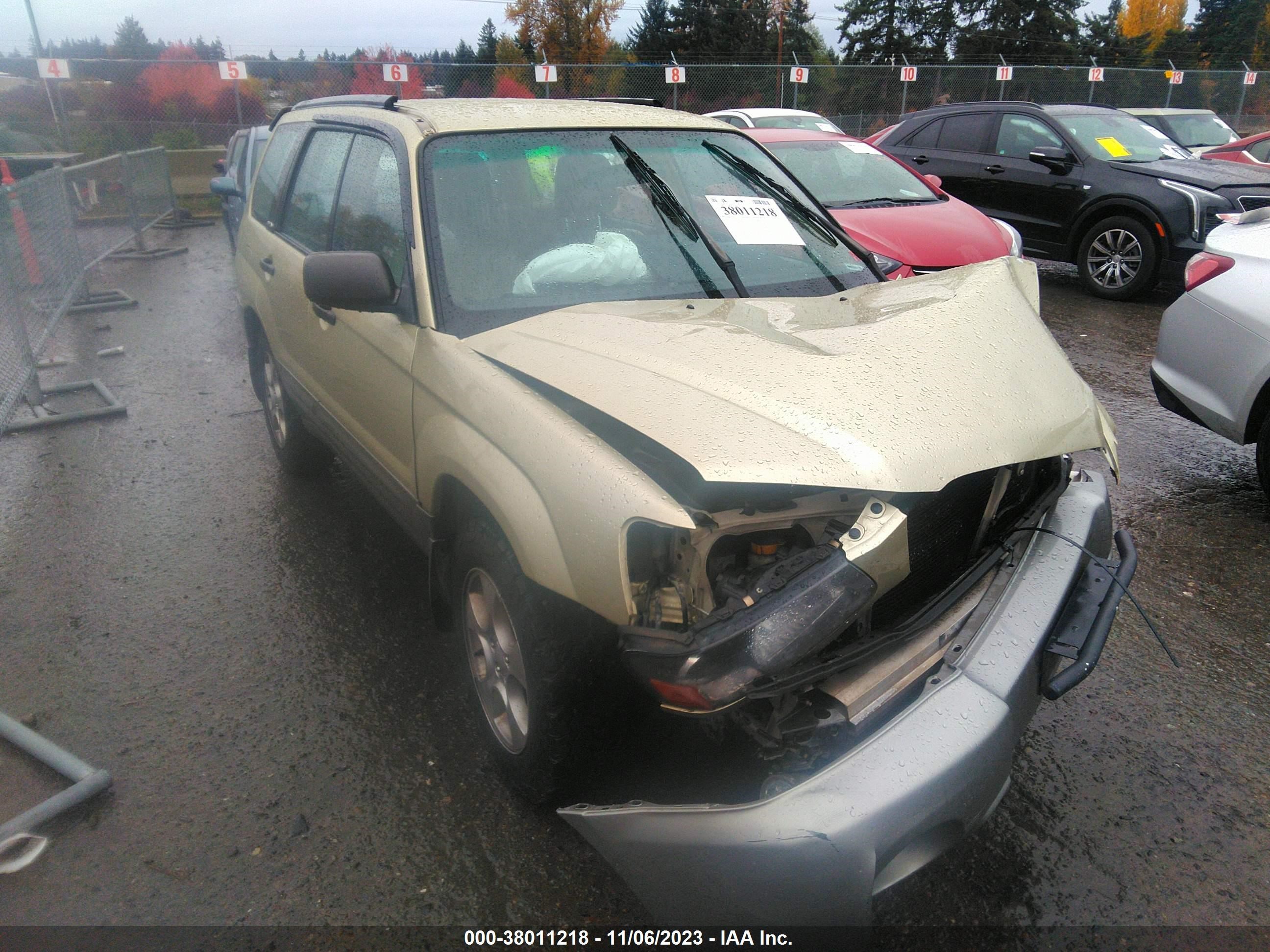 SUBARU FORESTER 2004 jf1sg65694h753897