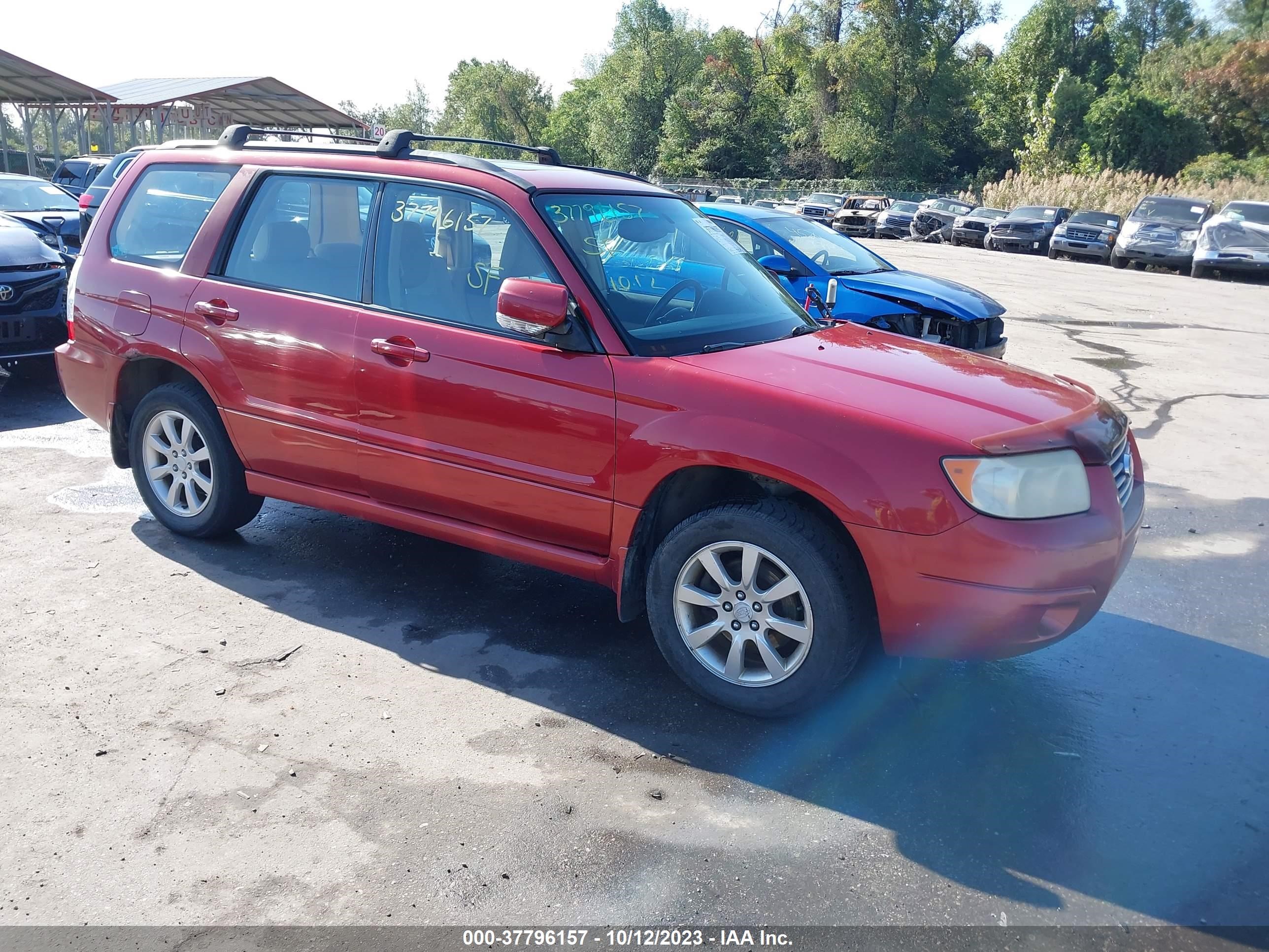 SUBARU FORESTER 2006 jf1sg65696h715105