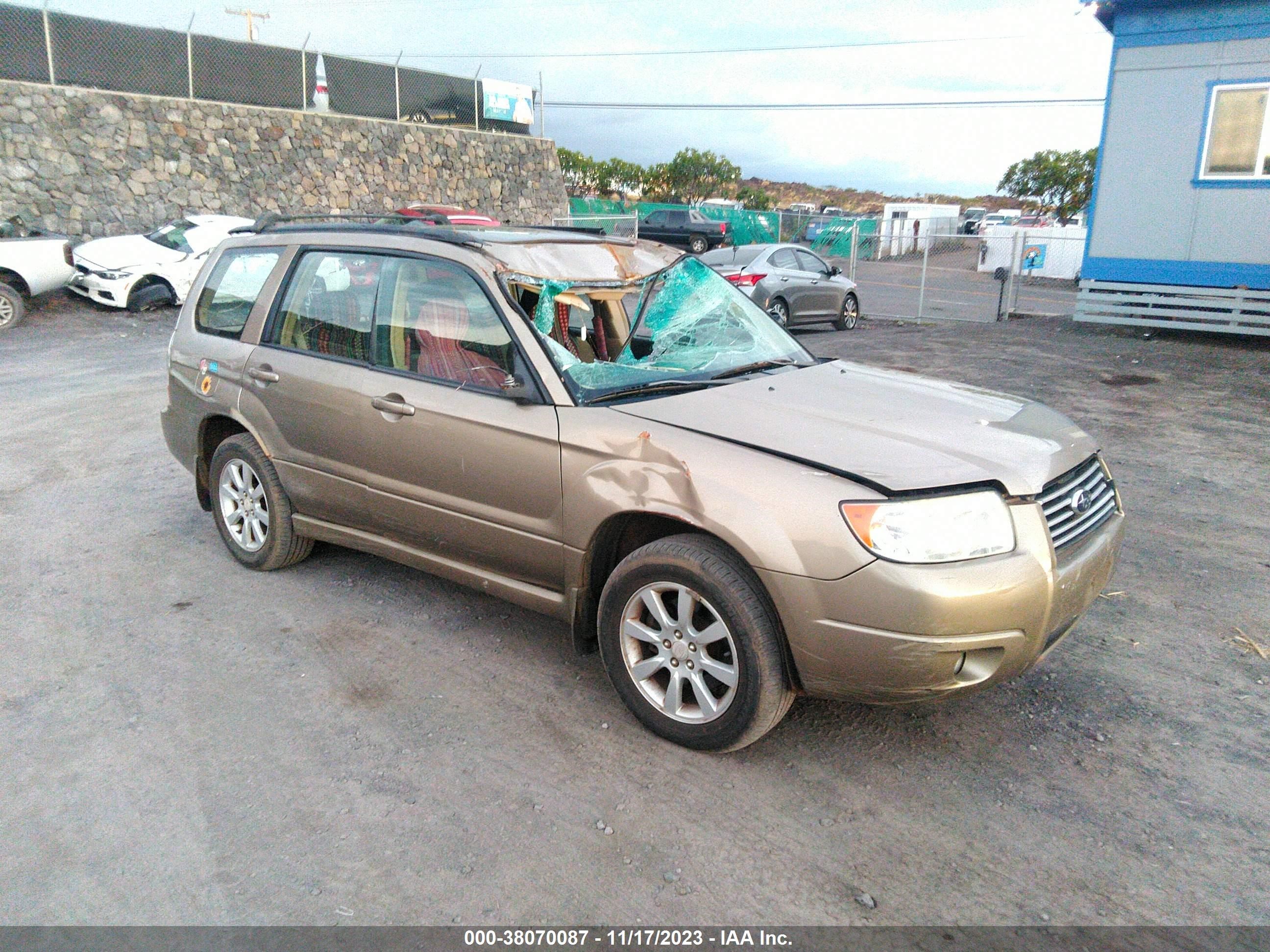 SUBARU FORESTER 2008 jf1sg65698h713227