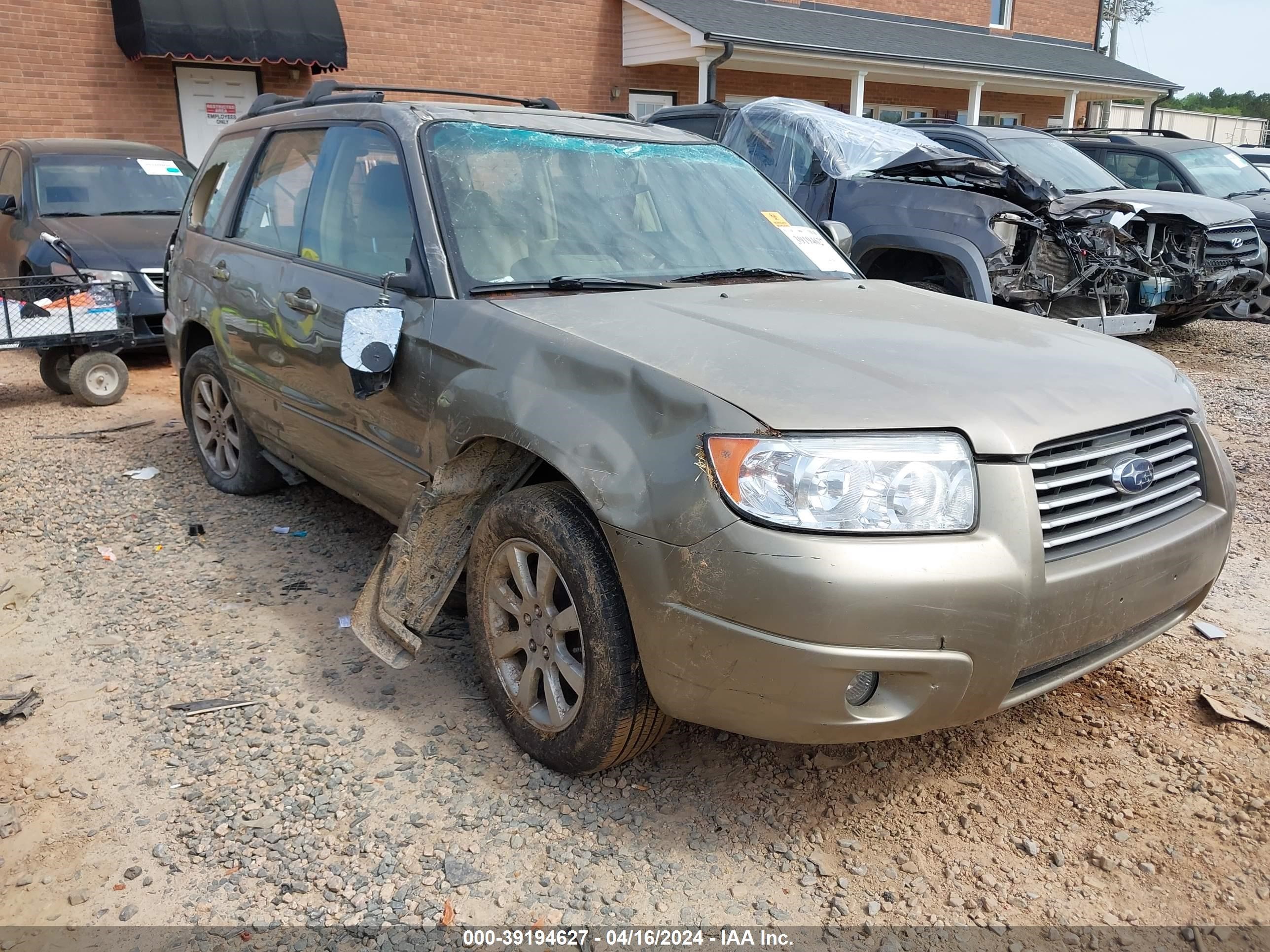 SUBARU FORESTER 2008 jf1sg65698h717018