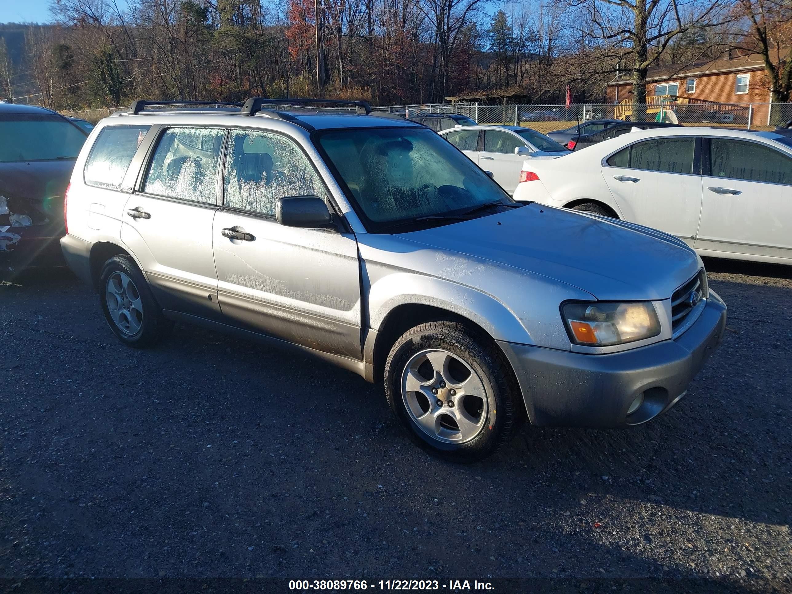 SUBARU FORESTER 2003 jf1sg656x3h704254