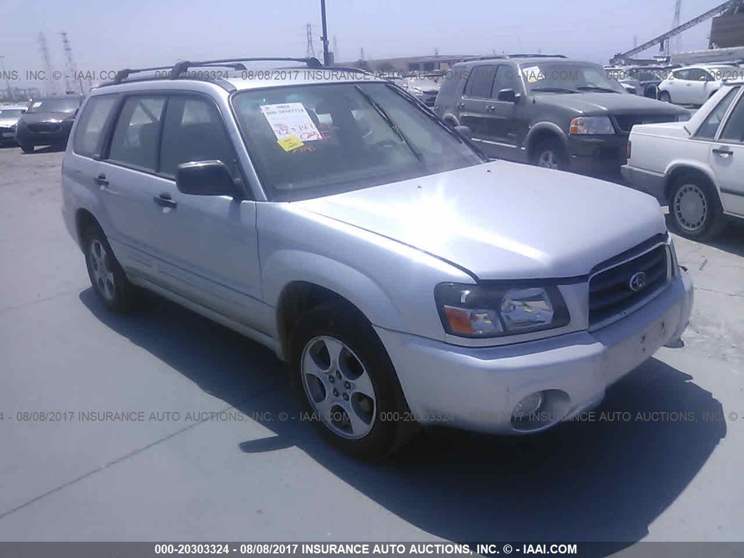 SUBARU FORESTER 2003 jf1sg656x3h736010