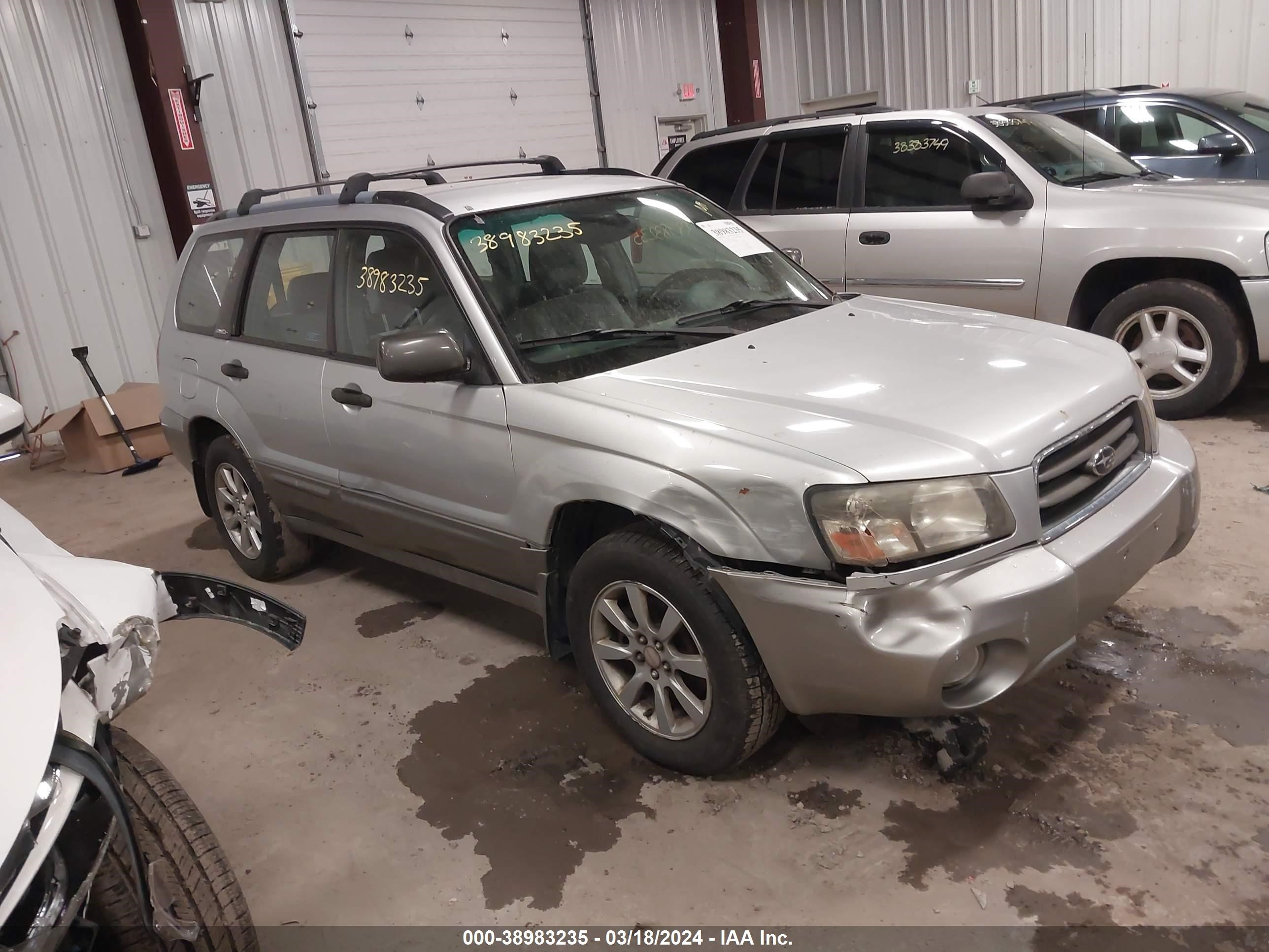 SUBARU FORESTER 2003 jf1sg656x3h763160