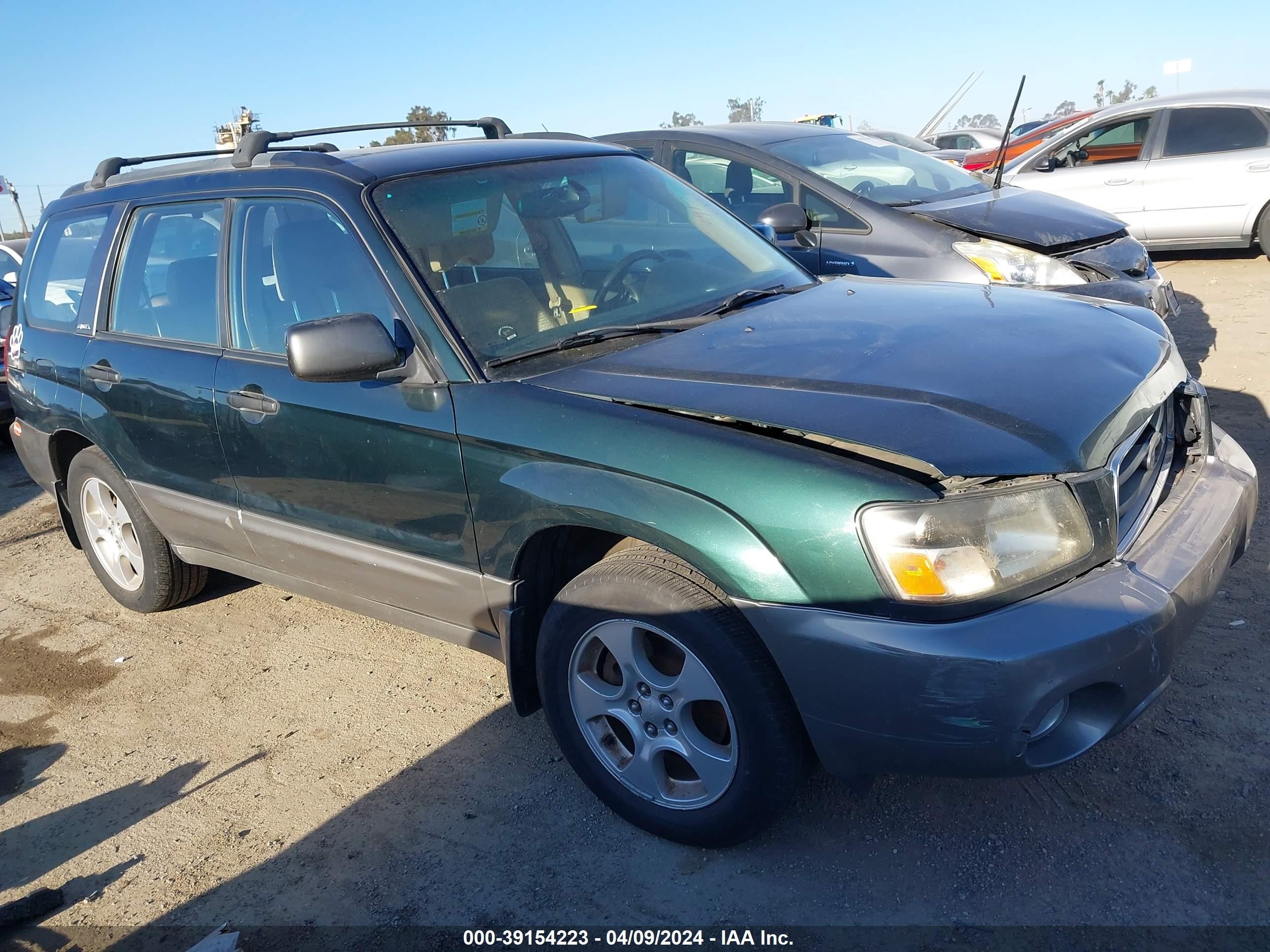 SUBARU FORESTER 2004 jf1sg656x4h712162