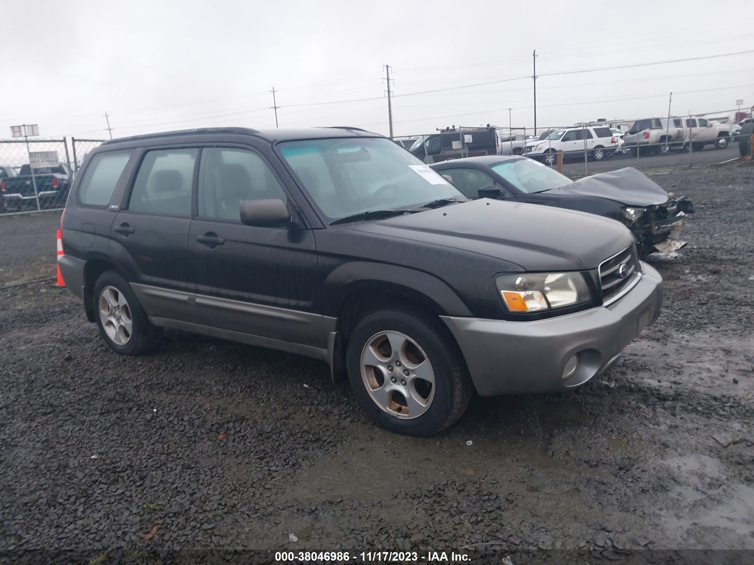 SUBARU FORESTER 2004 jf1sg656x4h759997