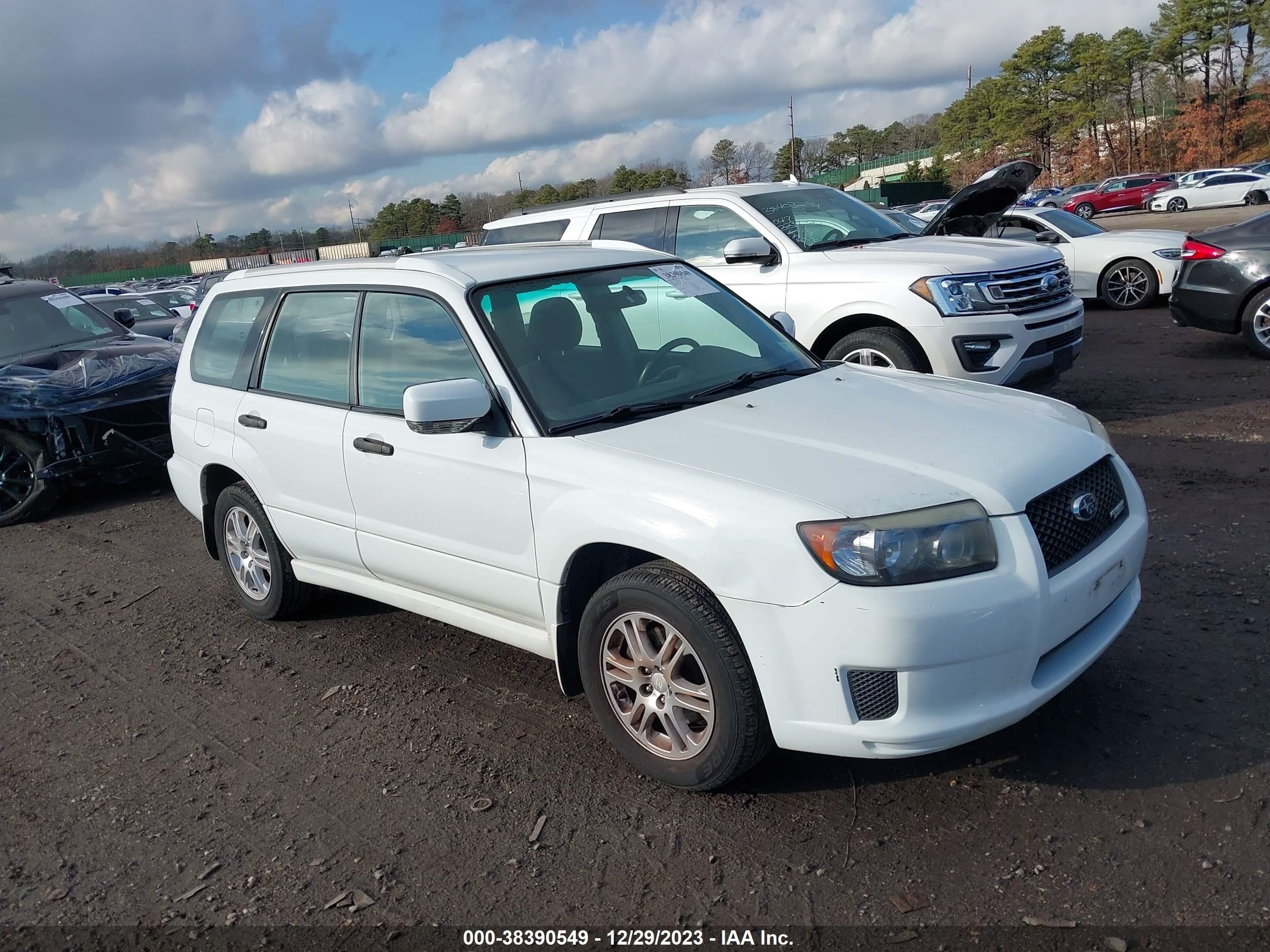 SUBARU FORESTER 2008 jf1sg66608h732666