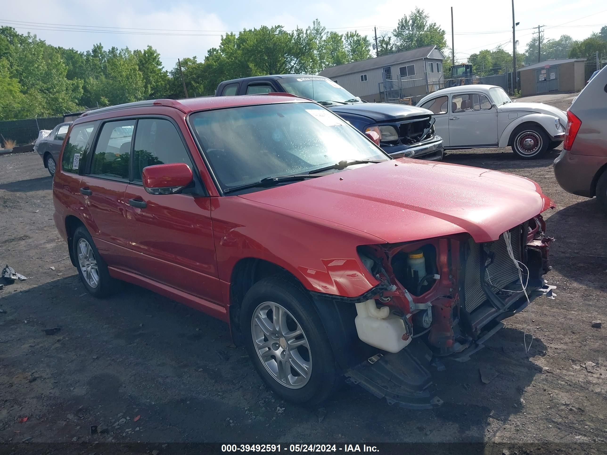 SUBARU FORESTER 2008 jf1sg66618h731963