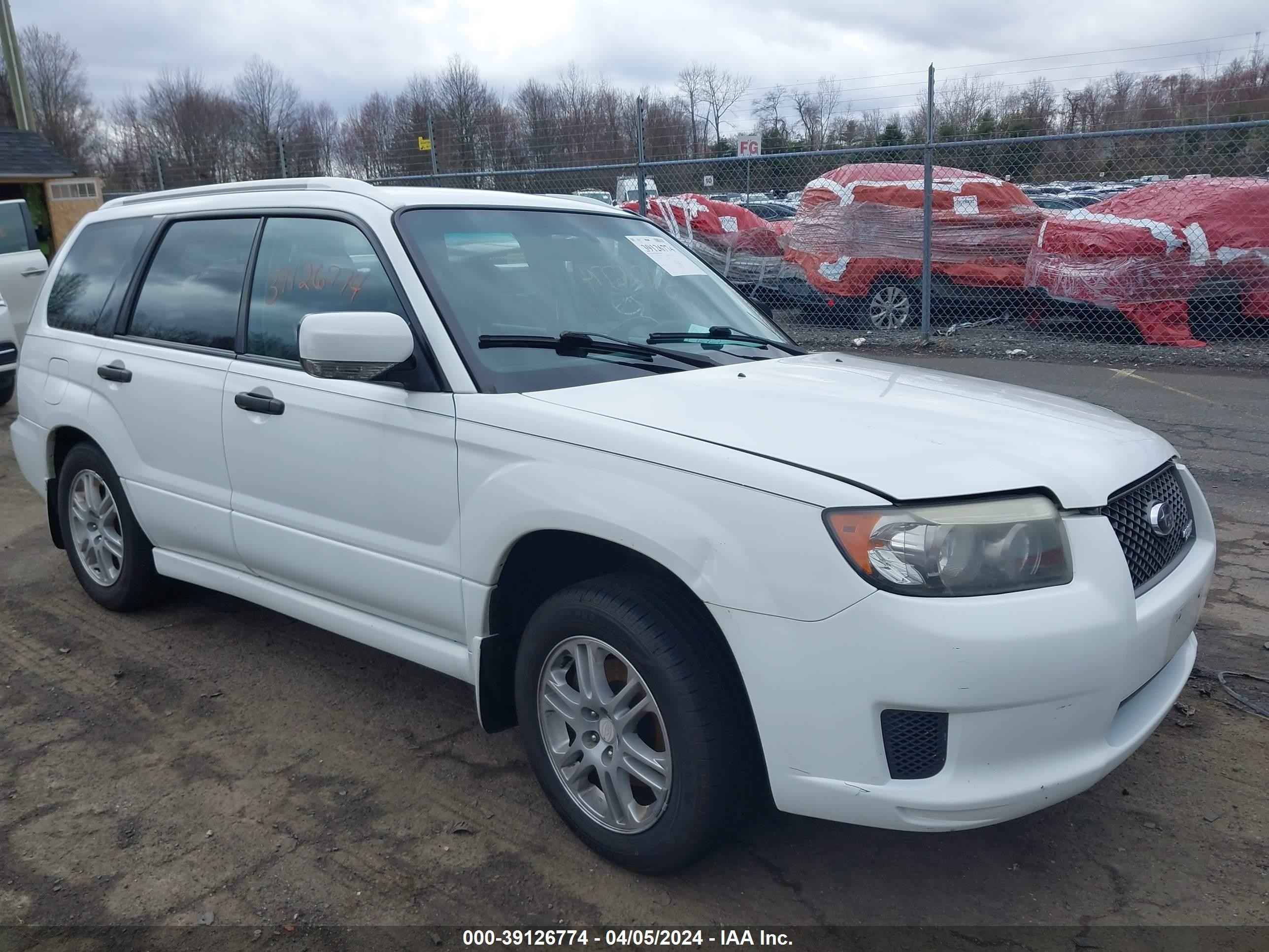 SUBARU FORESTER 2008 jf1sg66618h732286