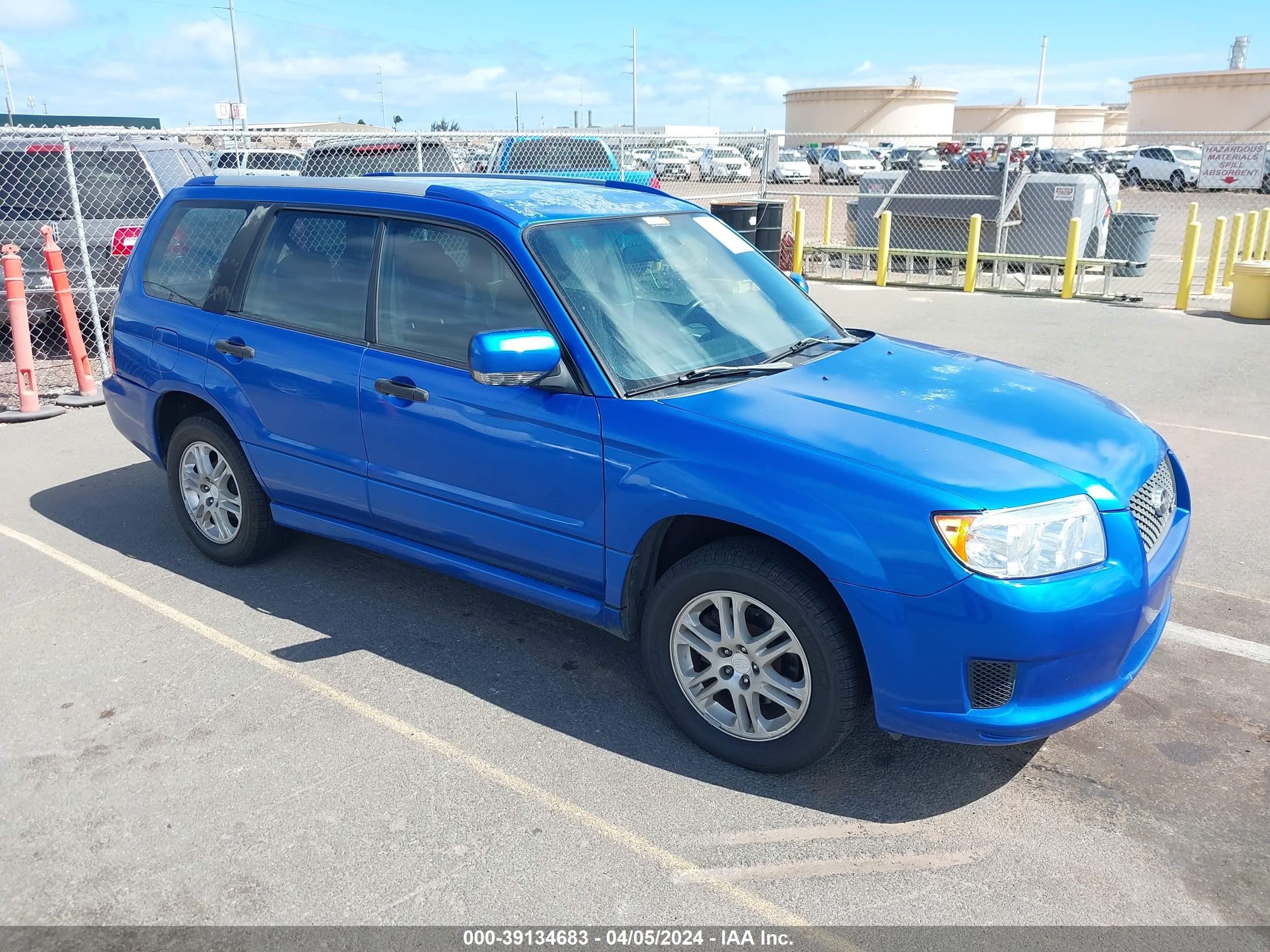 SUBARU FORESTER 2008 jf1sg66628g724560