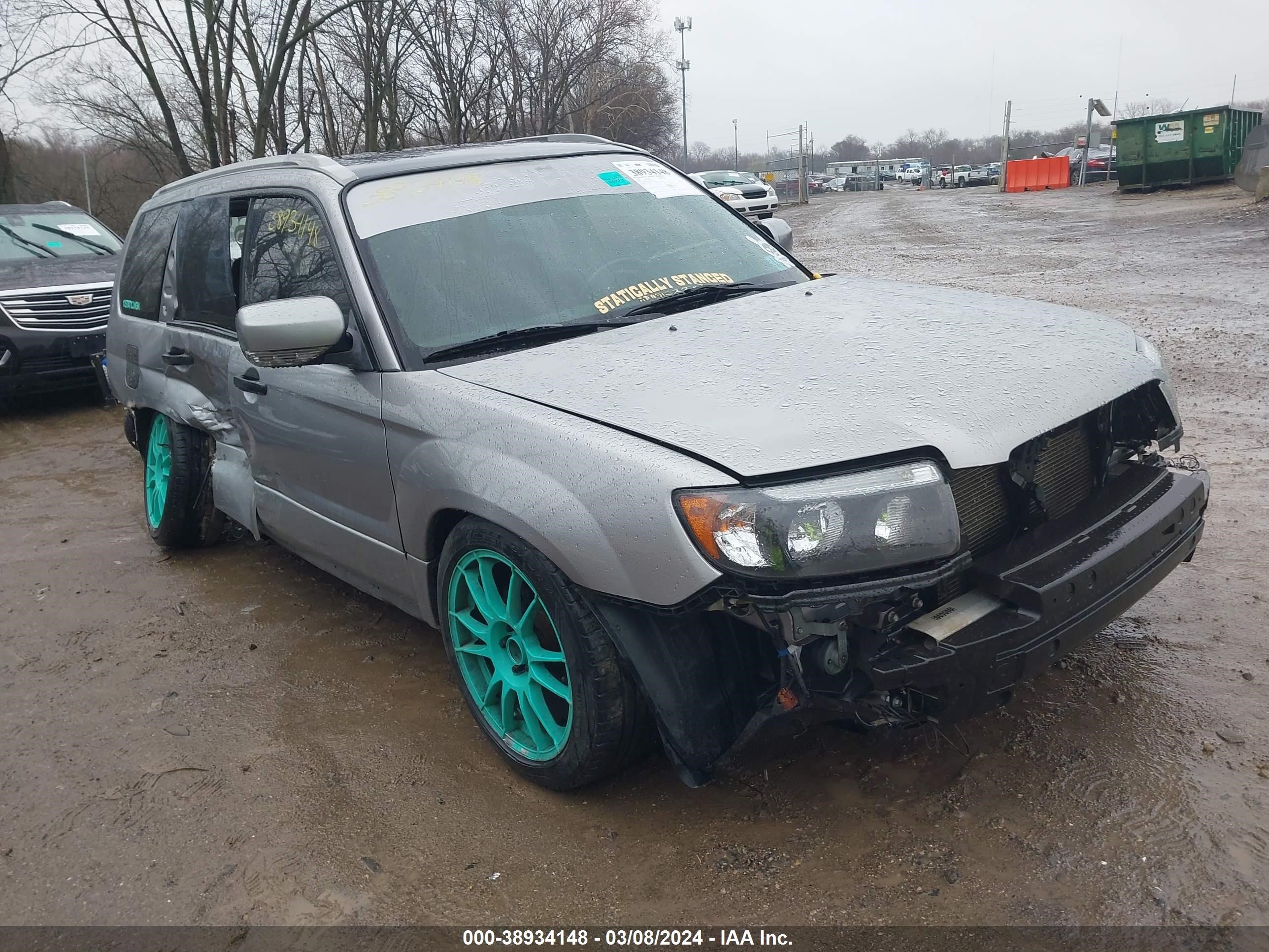 SUBARU FORESTER 2008 jf1sg66658h707956