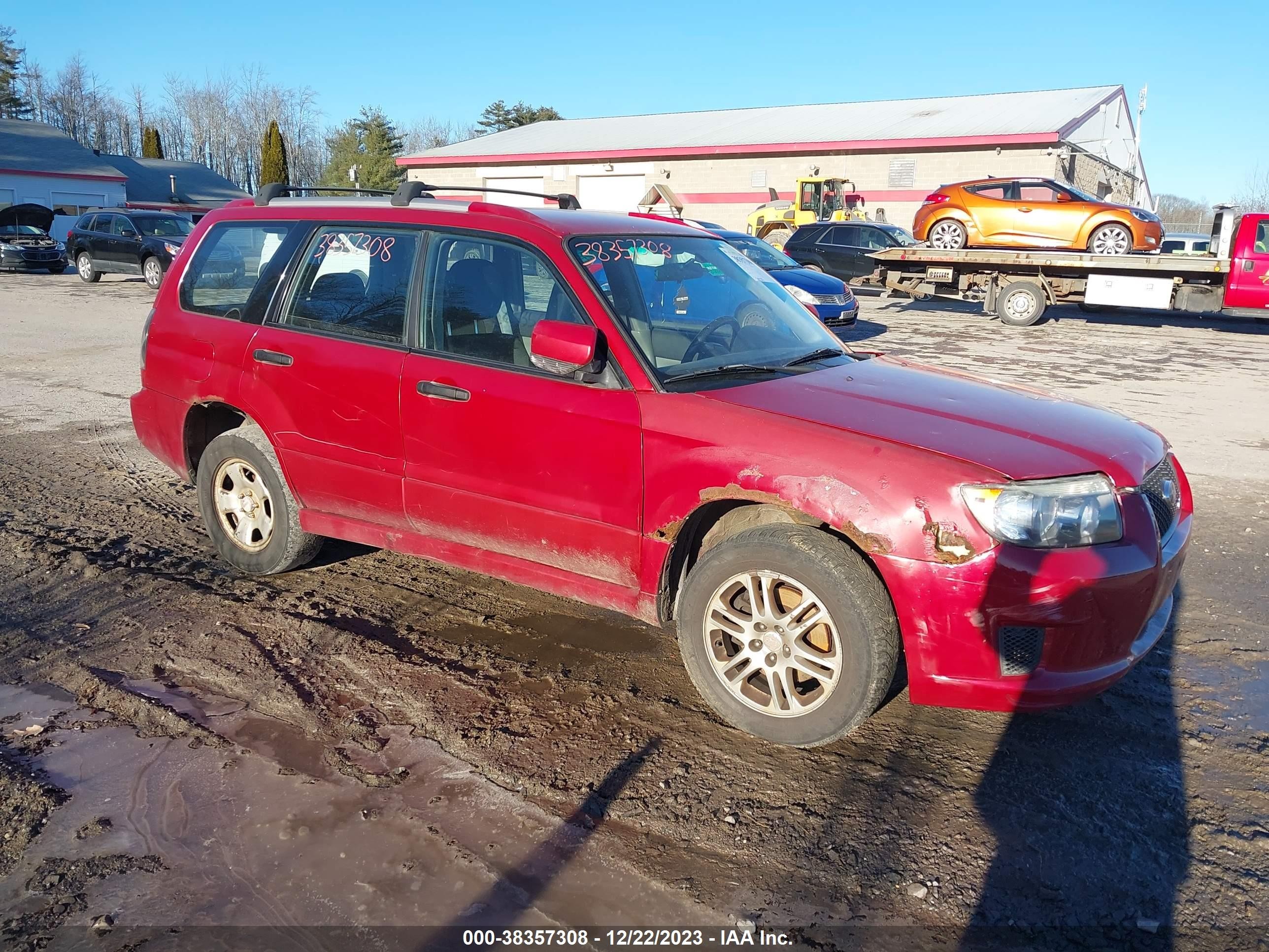 SUBARU FORESTER 2008 jf1sg66678h729618