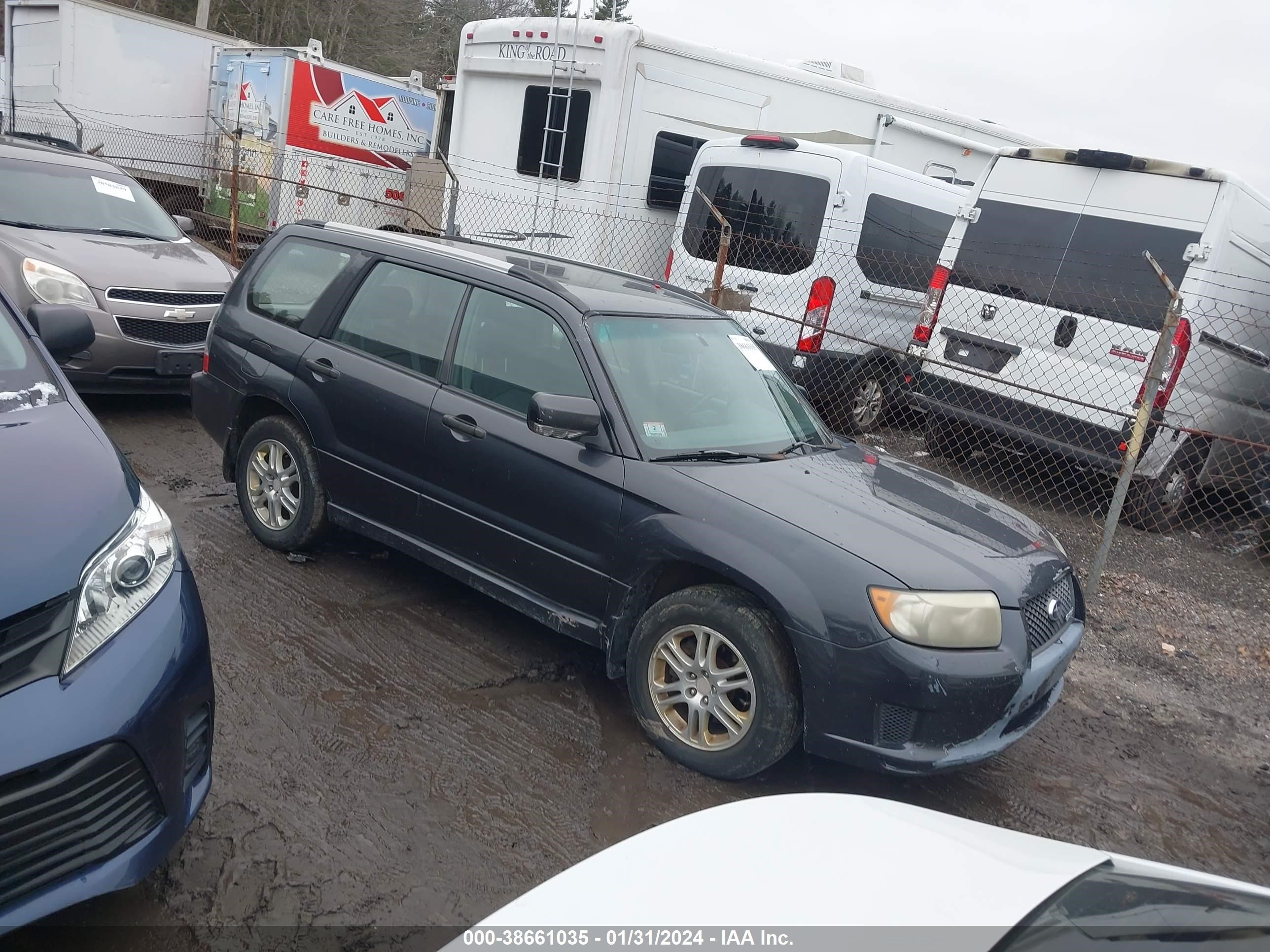 SUBARU FORESTER 2008 jf1sg66688h732933