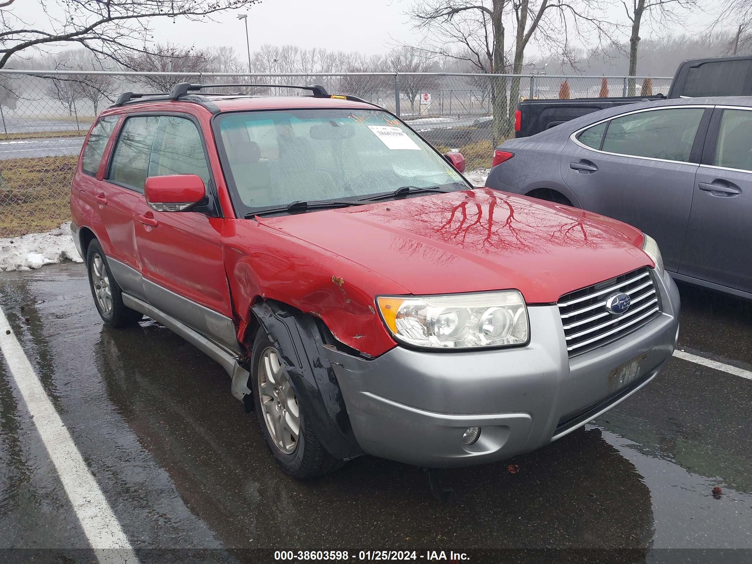 SUBARU FORESTER 2007 jf1sg67607h712656