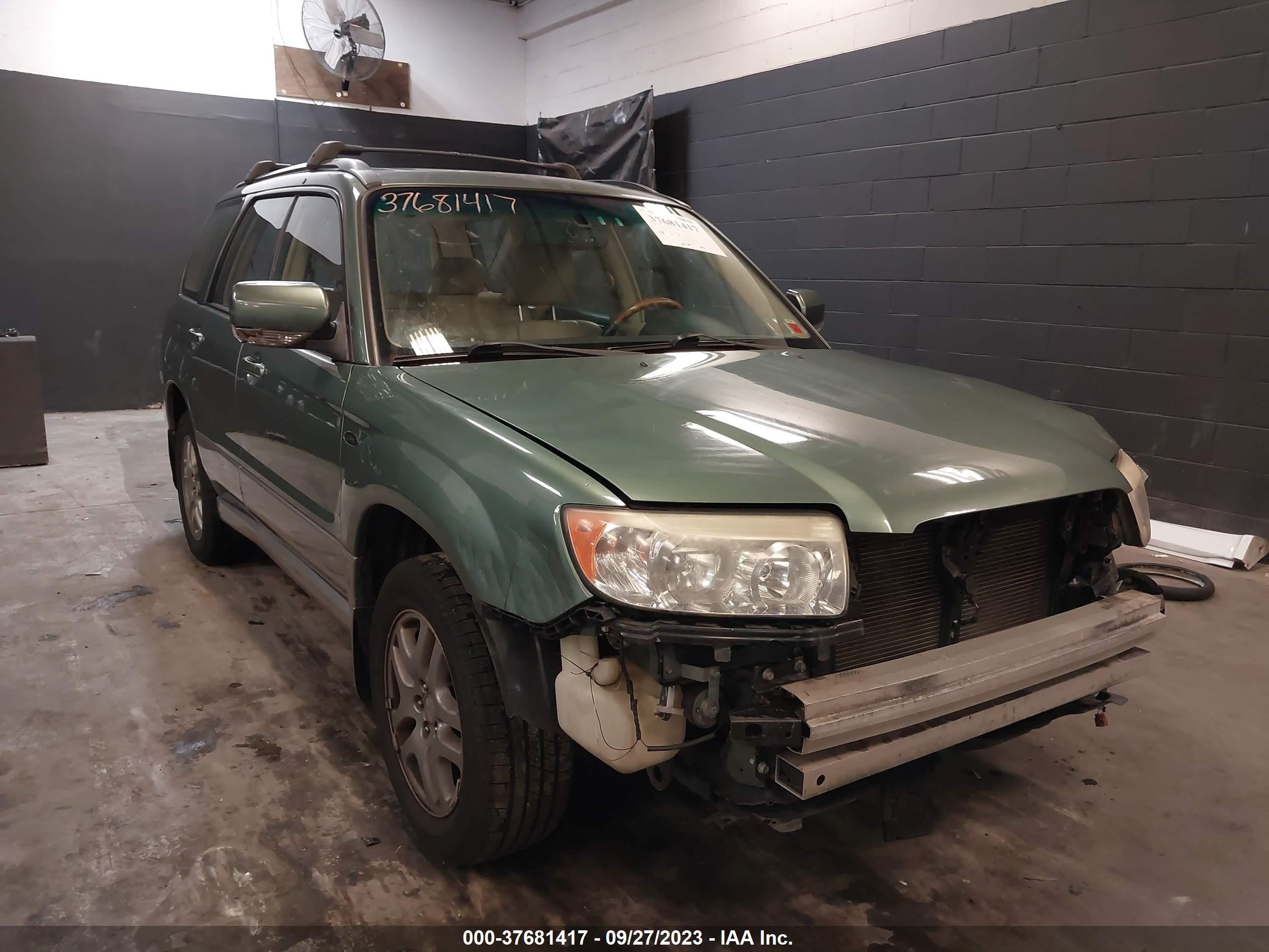 SUBARU FORESTER 2008 jf1sg67618h726132