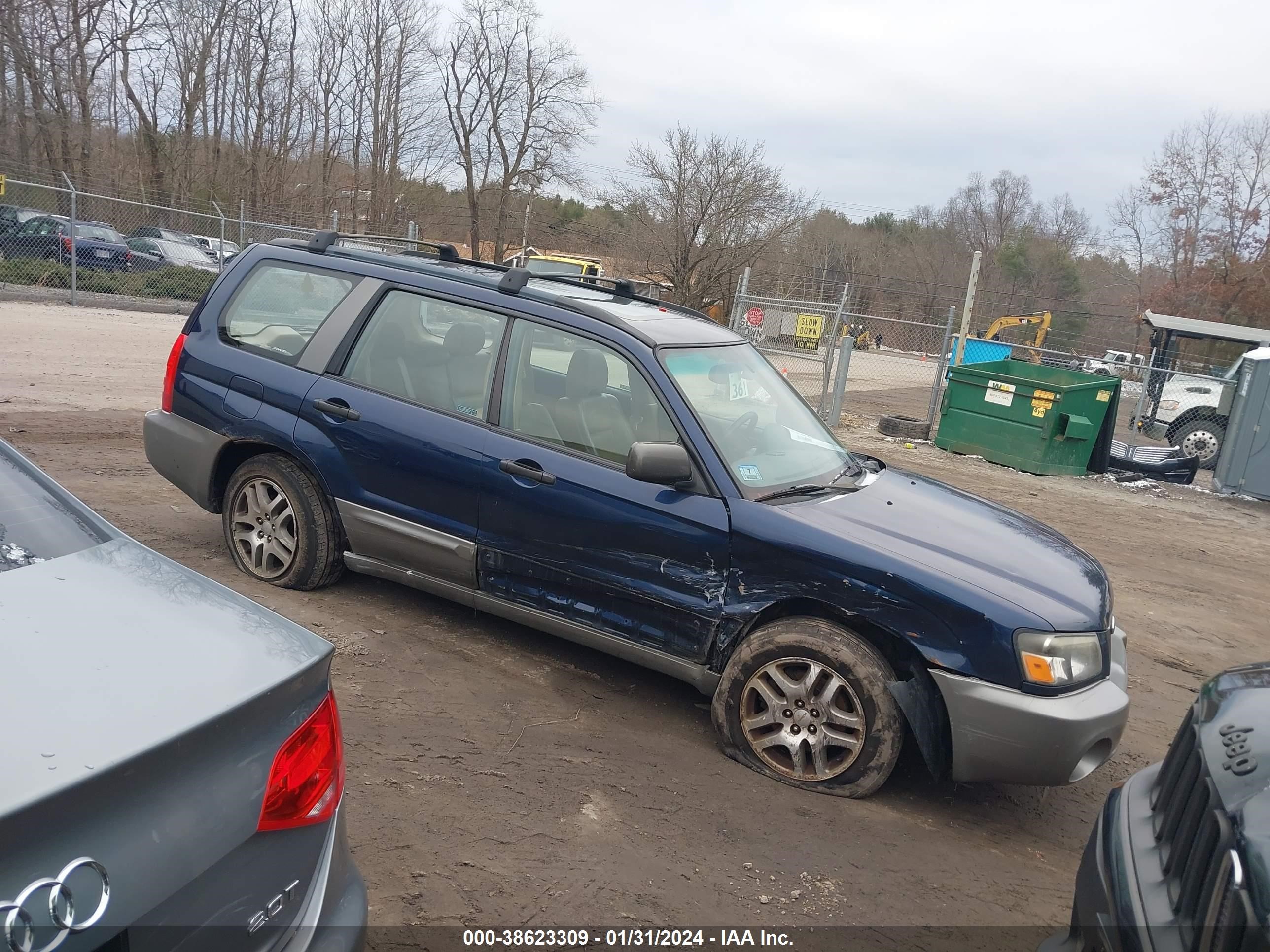 SUBARU FORESTER 2005 jf1sg67625h743324