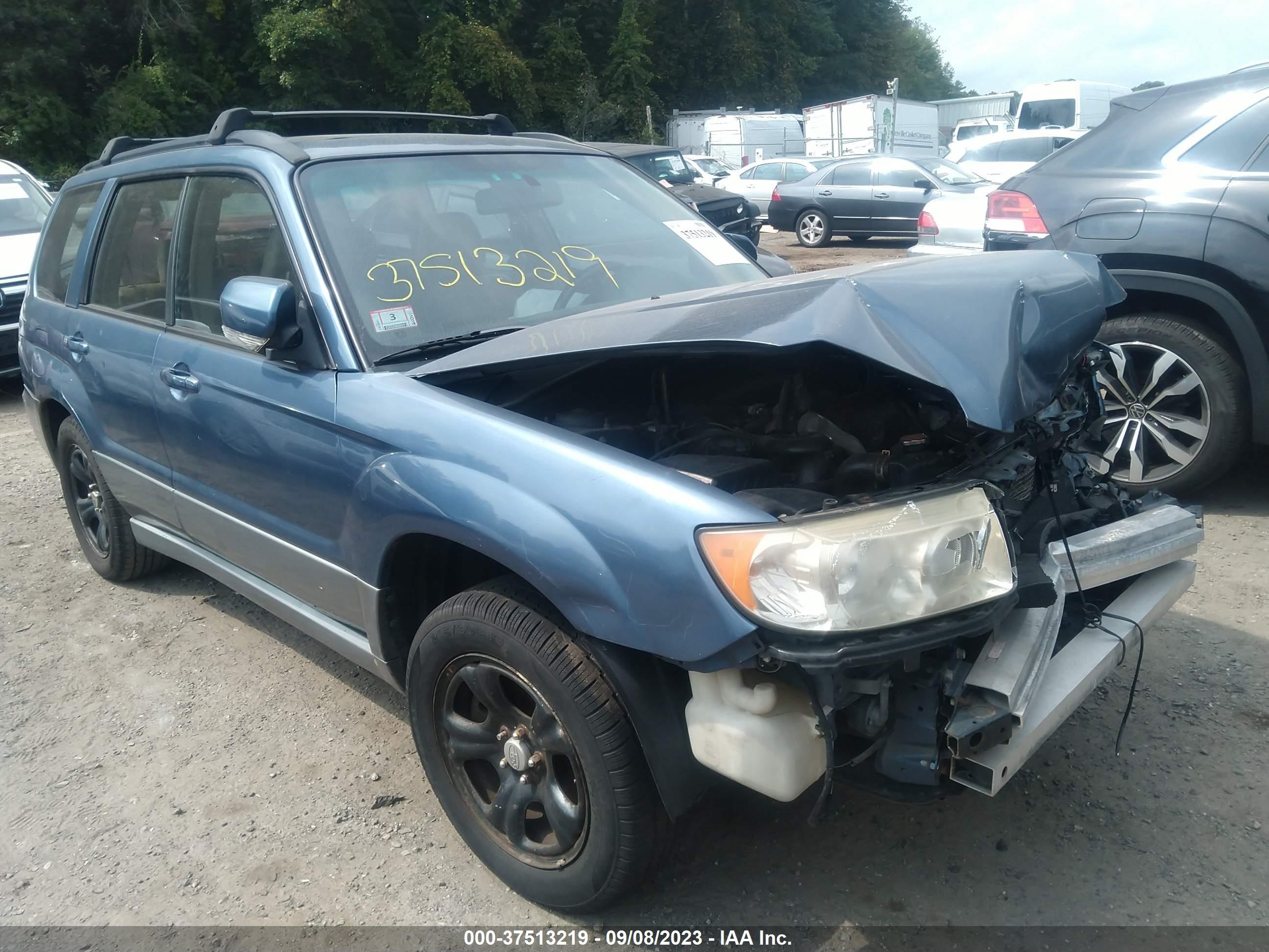 SUBARU FORESTER 2007 jf1sg67637h722663