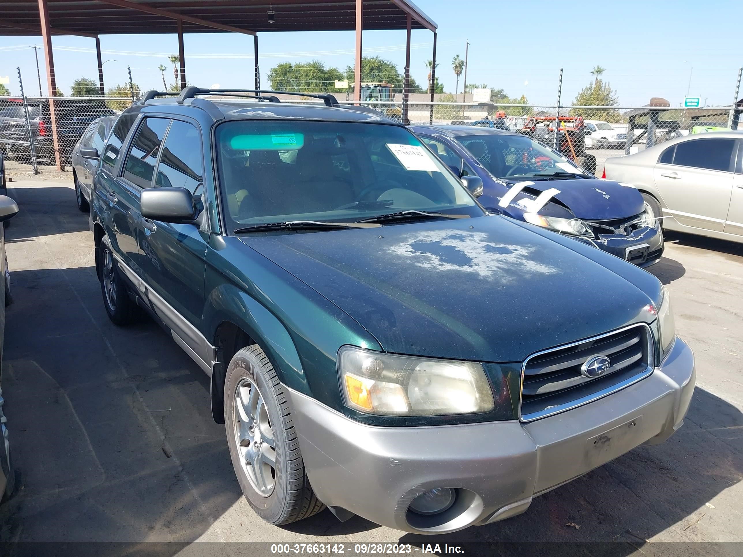 SUBARU FORESTER 2005 jf1sg67675h707046