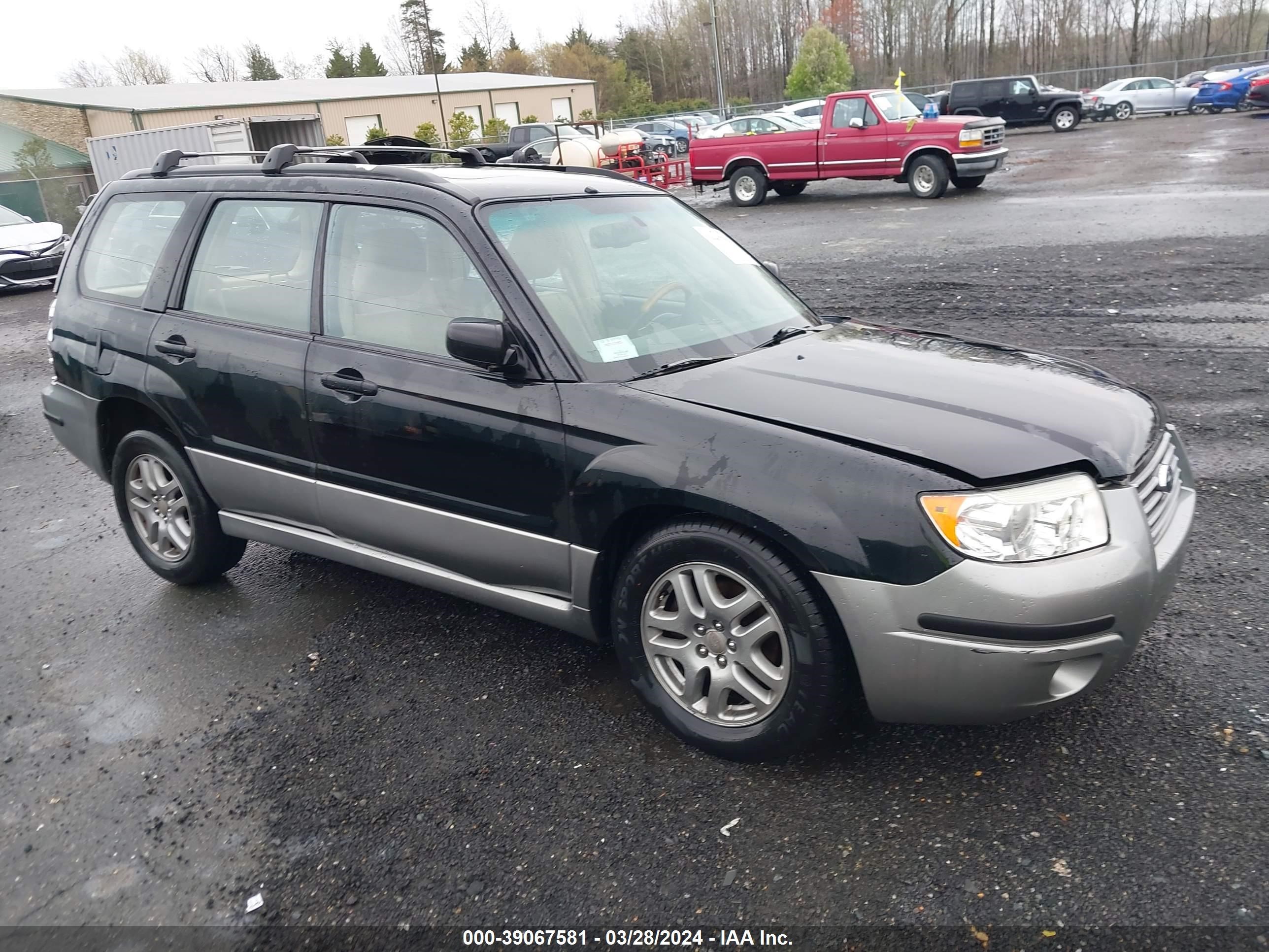 SUBARU FORESTER 2007 jf1sg67677h712671