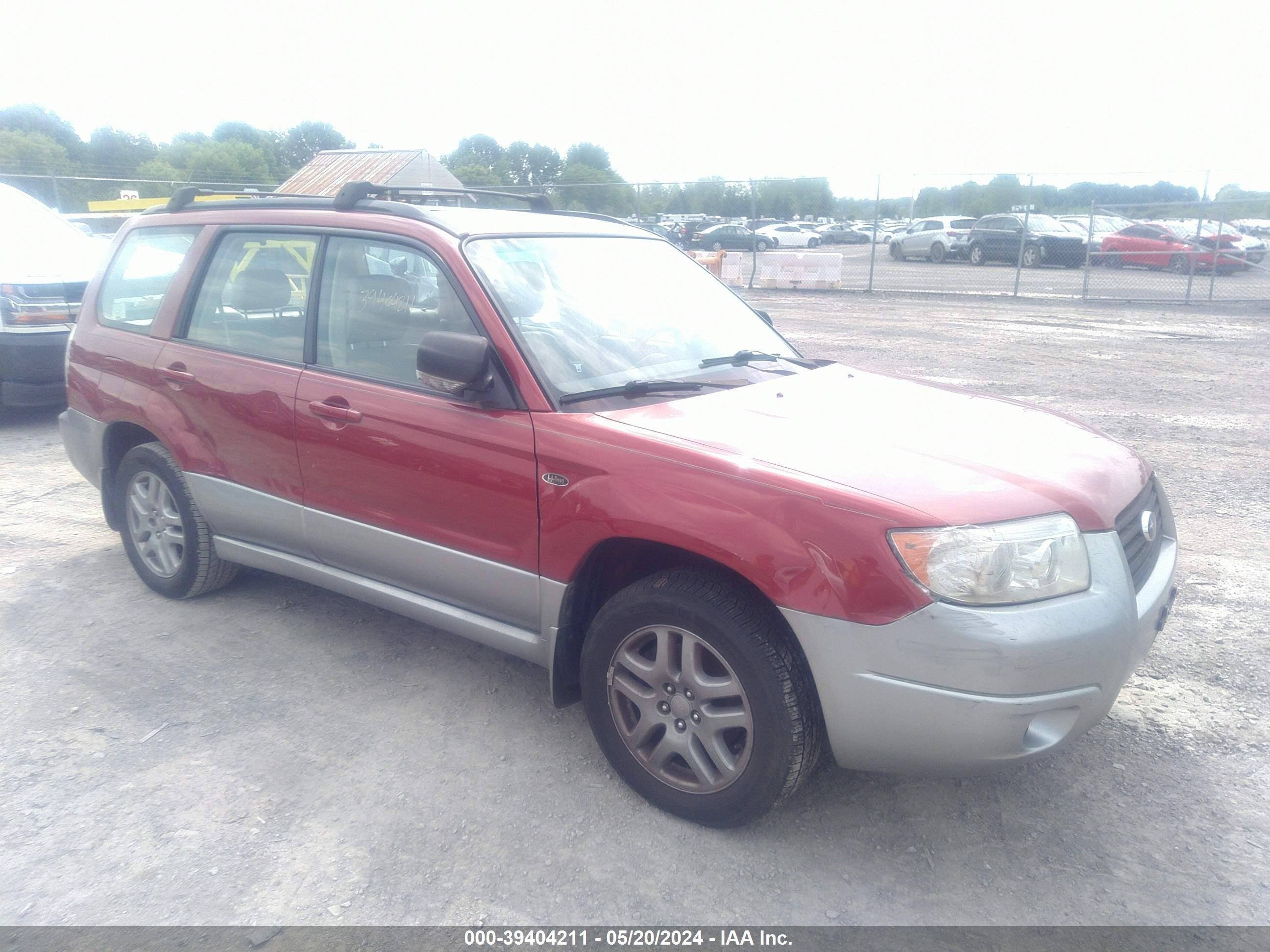 SUBARU FORESTER 2008 jf1sg67678h710517