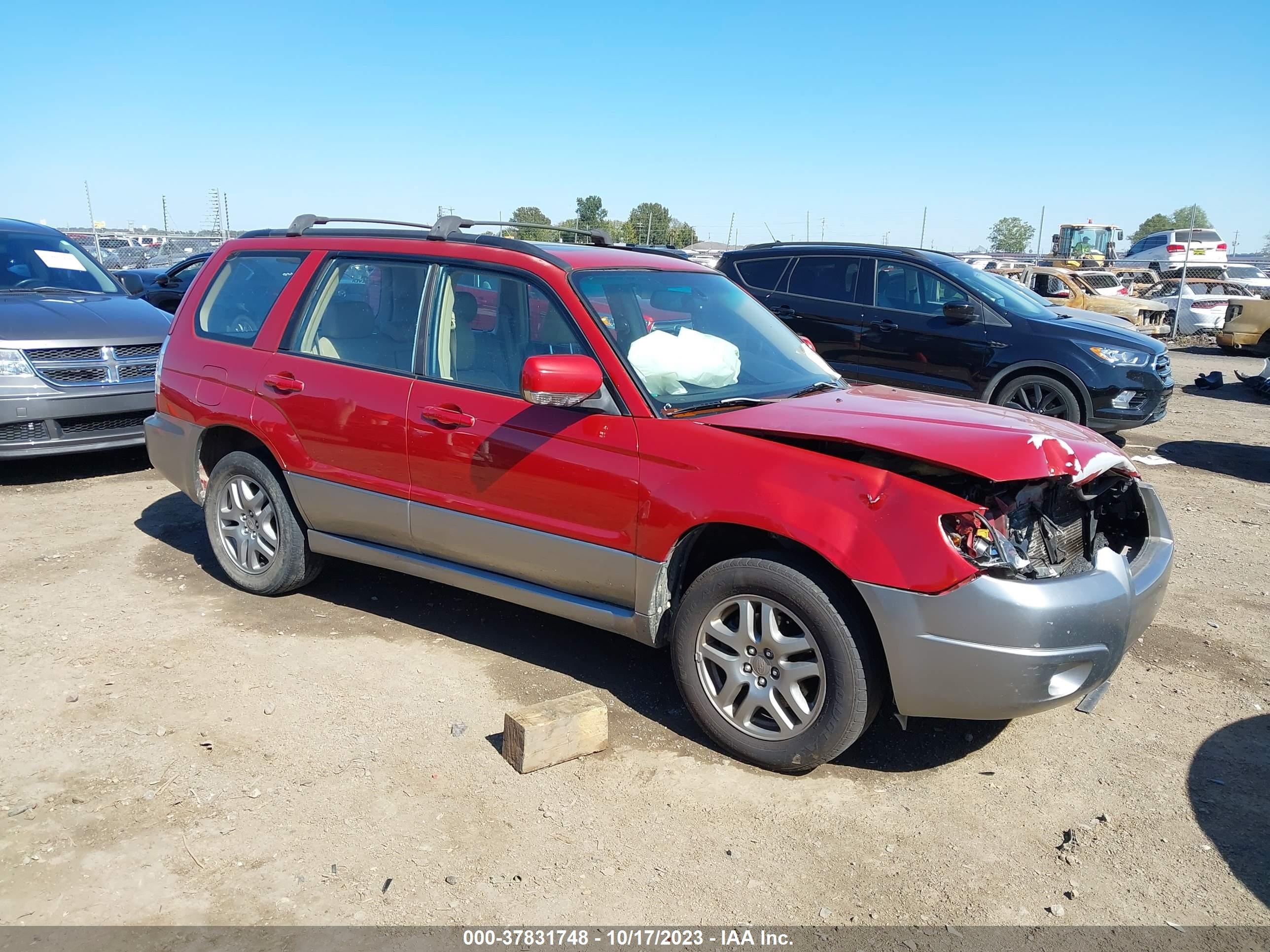 SUBARU FORESTER 2007 jf1sg676x7h717766