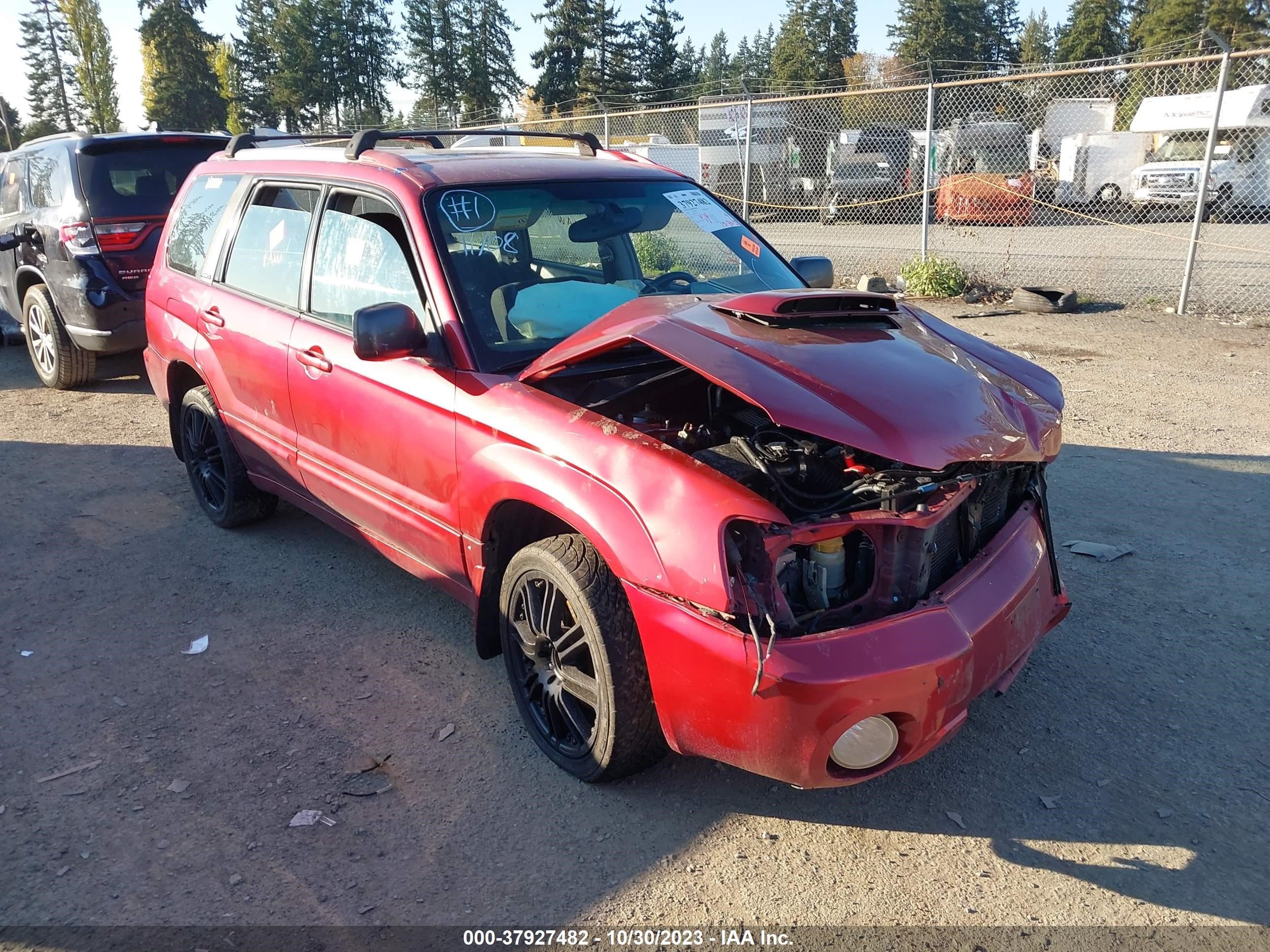 SUBARU FORESTER 2004 jf1sg69604g712543