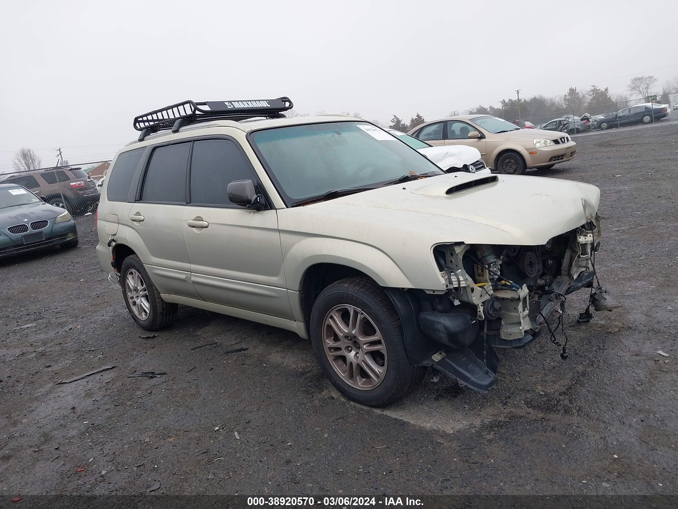 SUBARU FORESTER 2005 jf1sg69685g713778