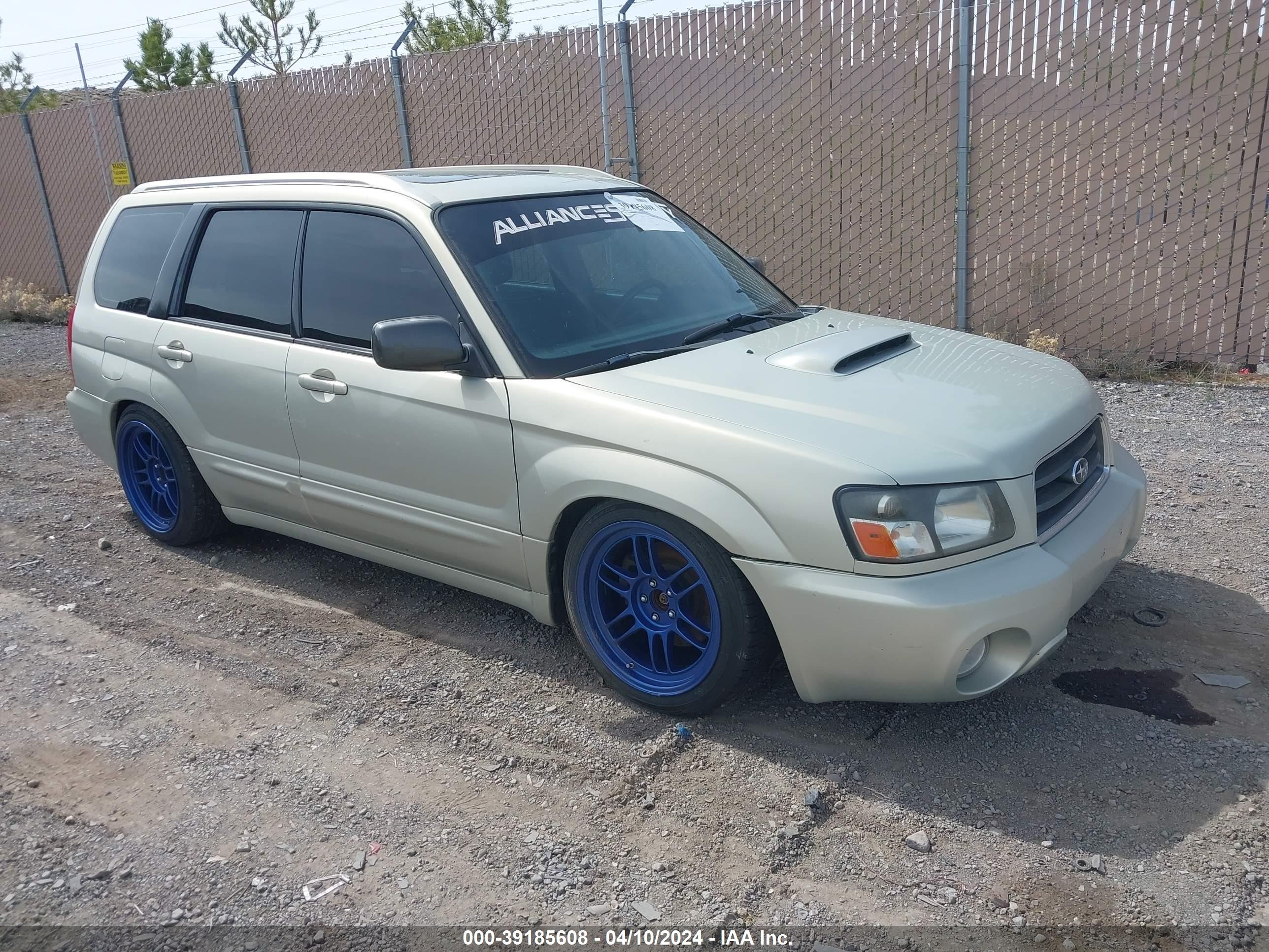 SUBARU FORESTER 2005 jf1sg696x5h737297