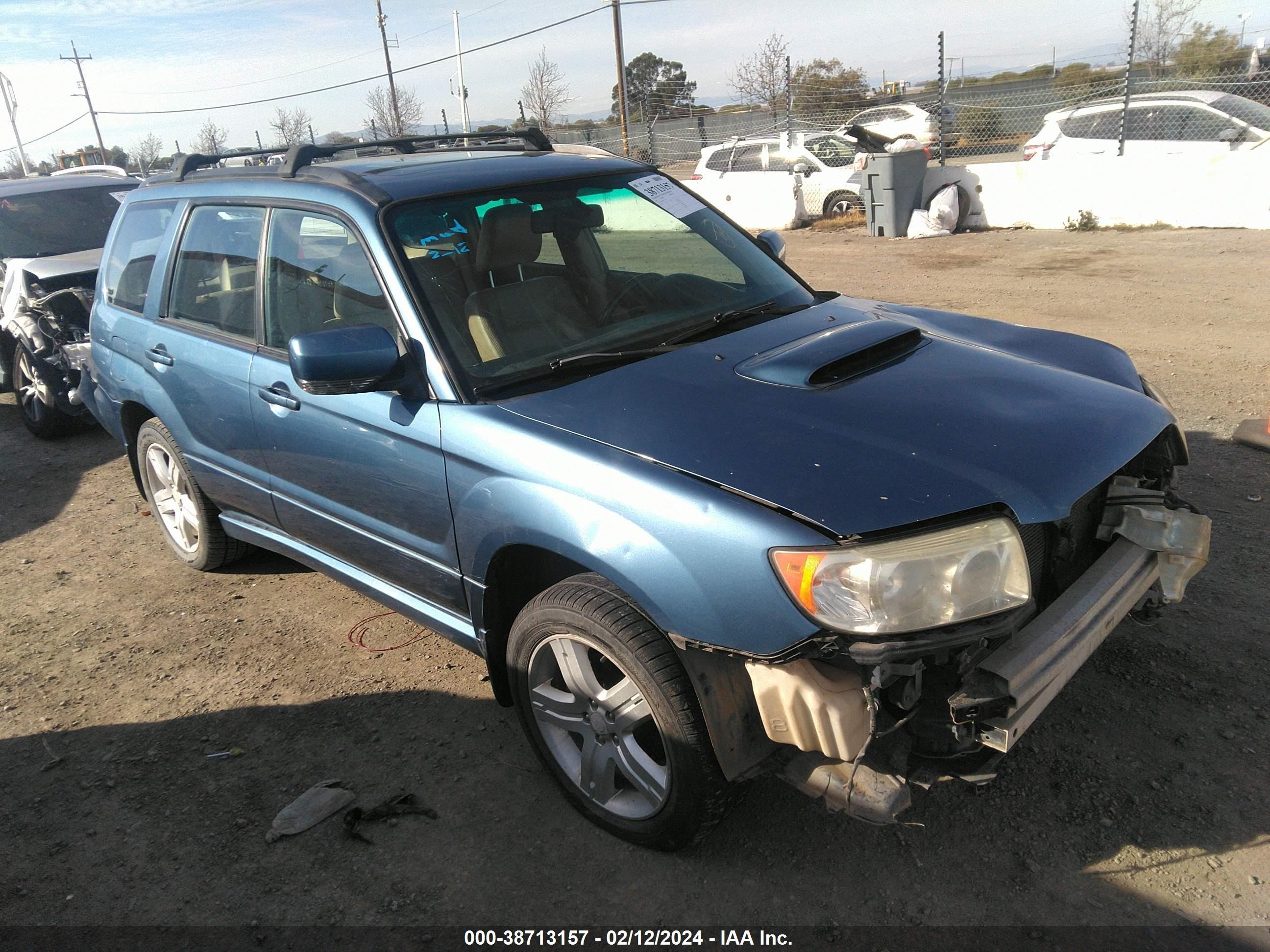 SUBARU FORESTER 2007 jf1sg696x7g714515