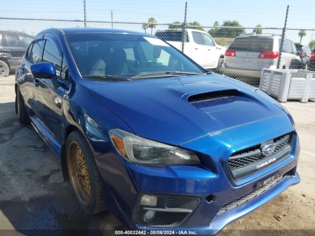 SUBARU WRX 2015 jf1va1a61f9805060