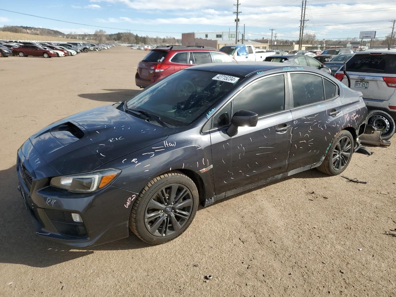 SUBARU WRX 2015 jf1va1a61f9837698