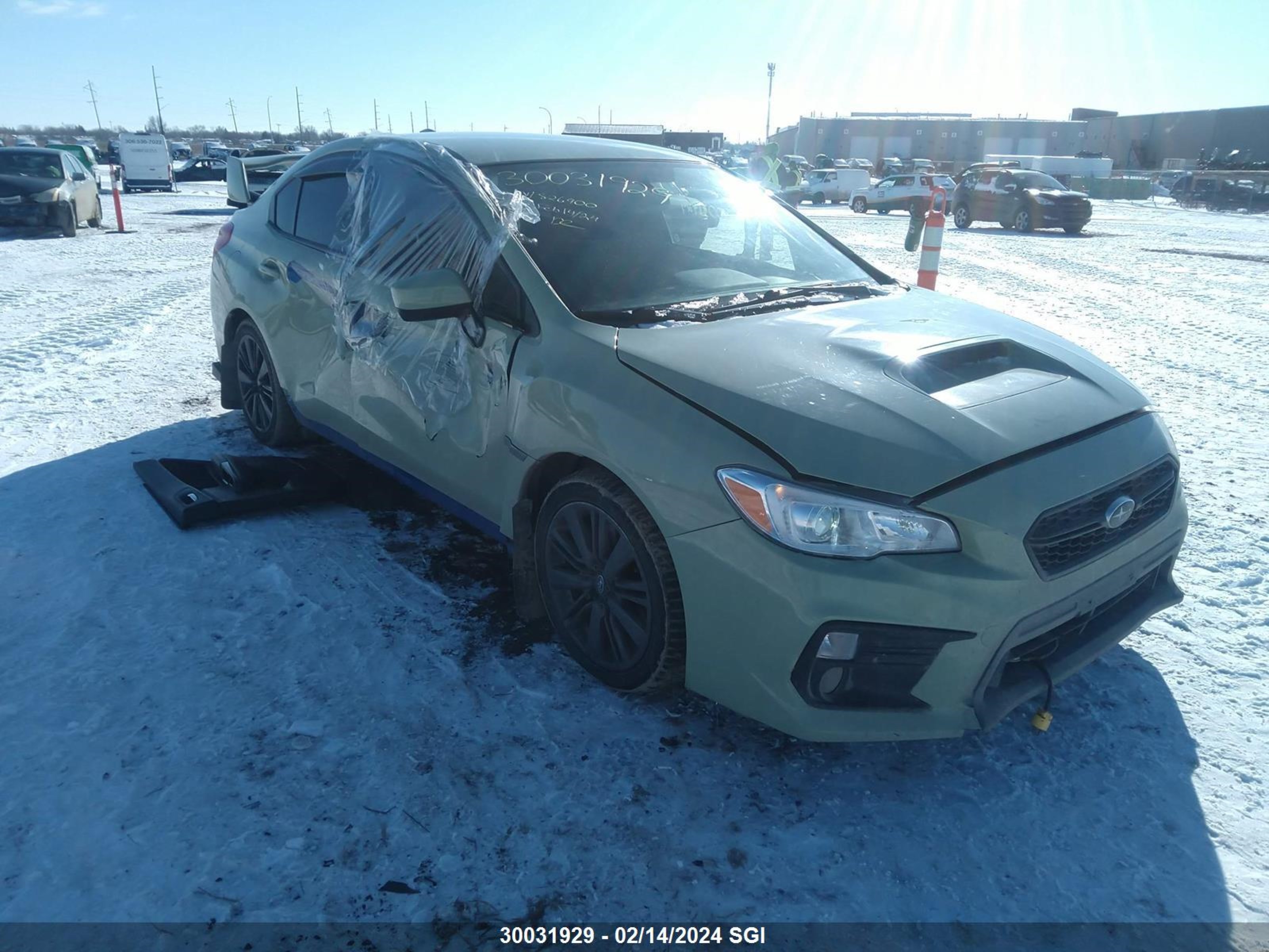 SUBARU WRX 2018 jf1va1a62j9826900