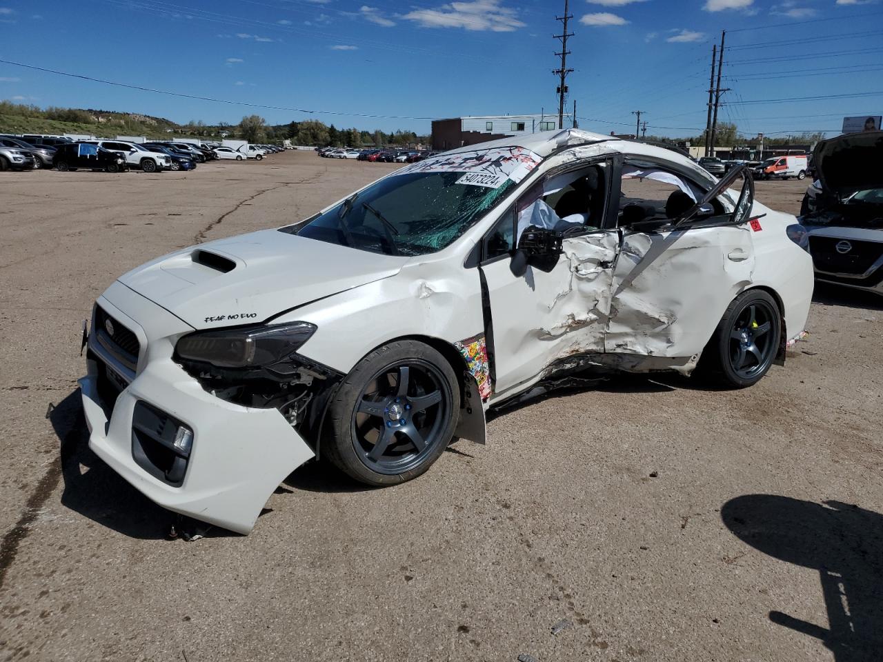 SUBARU WRX 2015 jf1va1a65f9812321