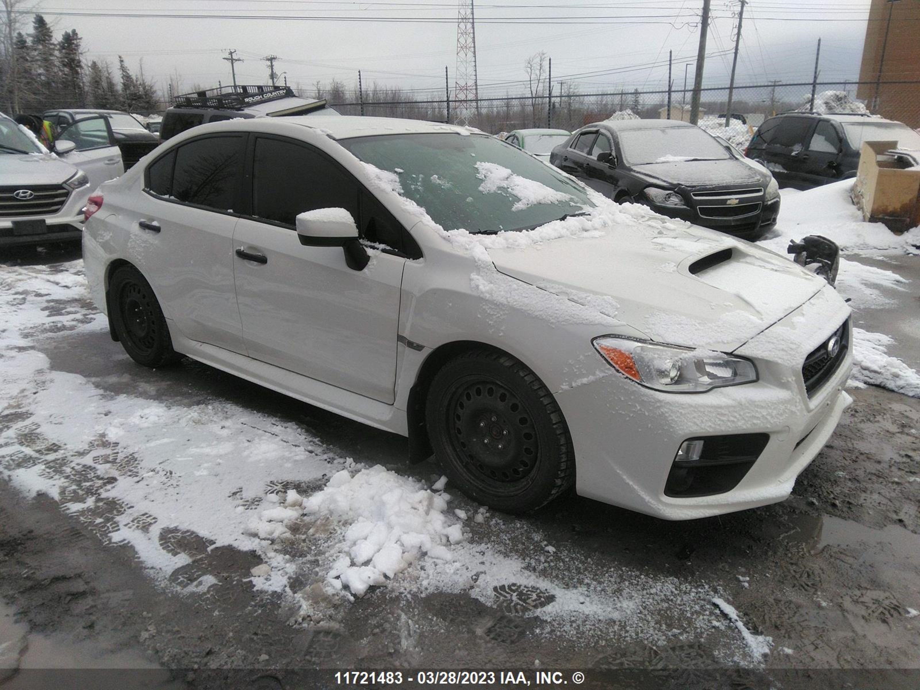 SUBARU WRX 2017 jf1va1a67h8835107