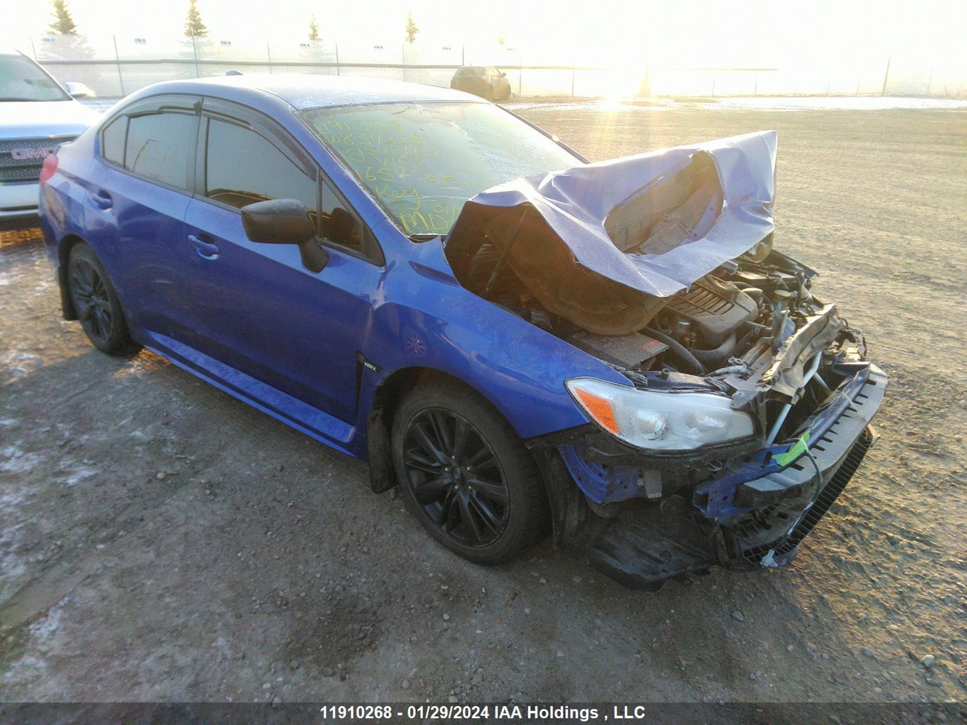 SUBARU WRX 2015 jf1va1a69f9834225