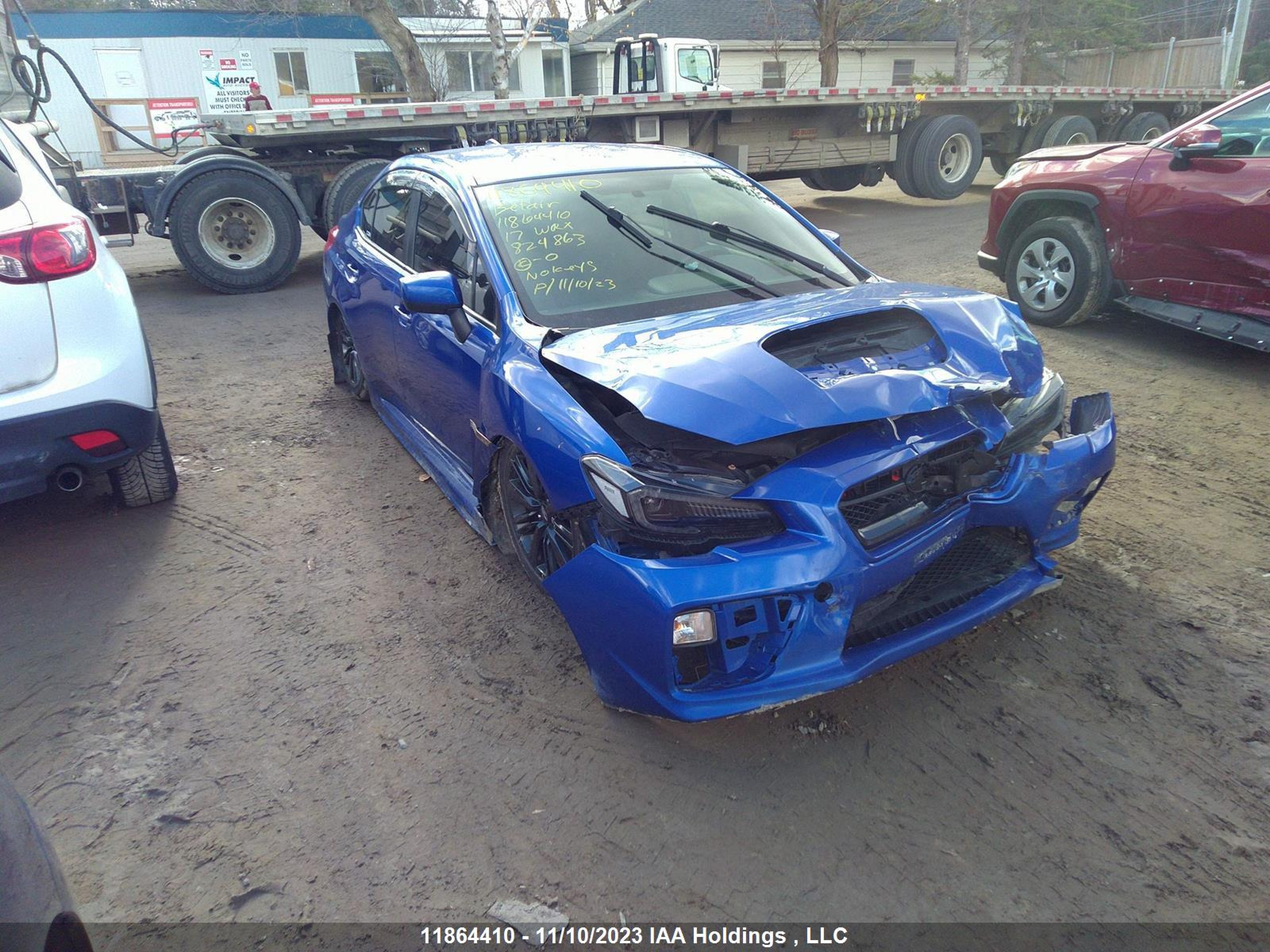 SUBARU WRX 2017 jf1va1a69h9824863