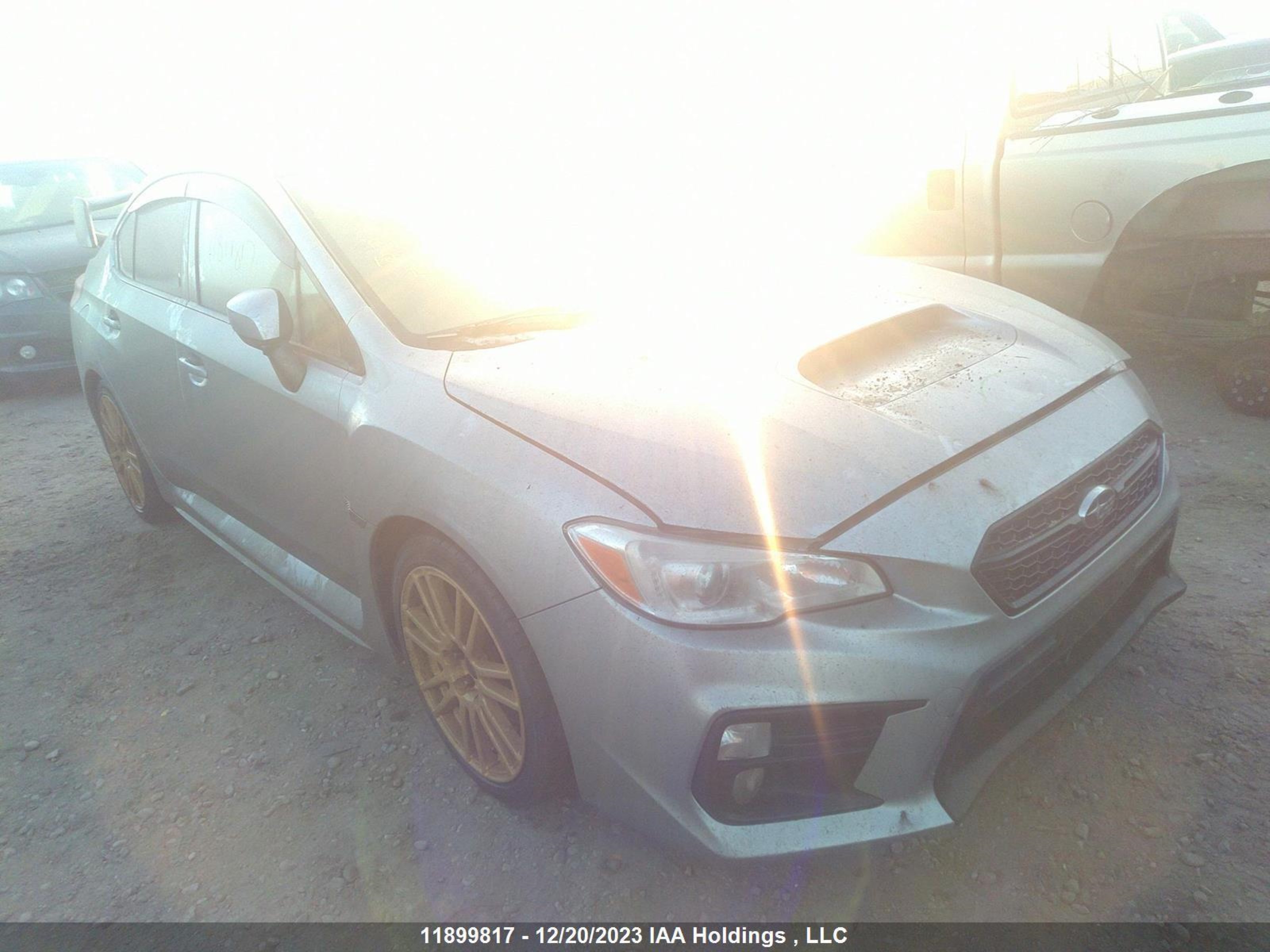 SUBARU WRX 2018 jf1va1a69j9806997