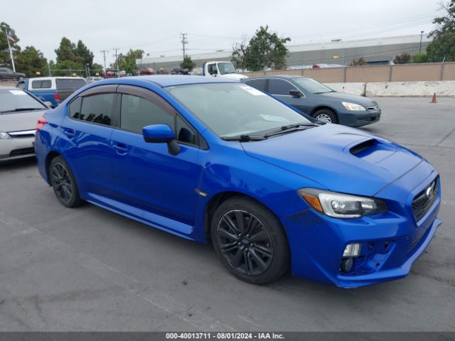 SUBARU WRX 2015 jf1va1a6xf9808250