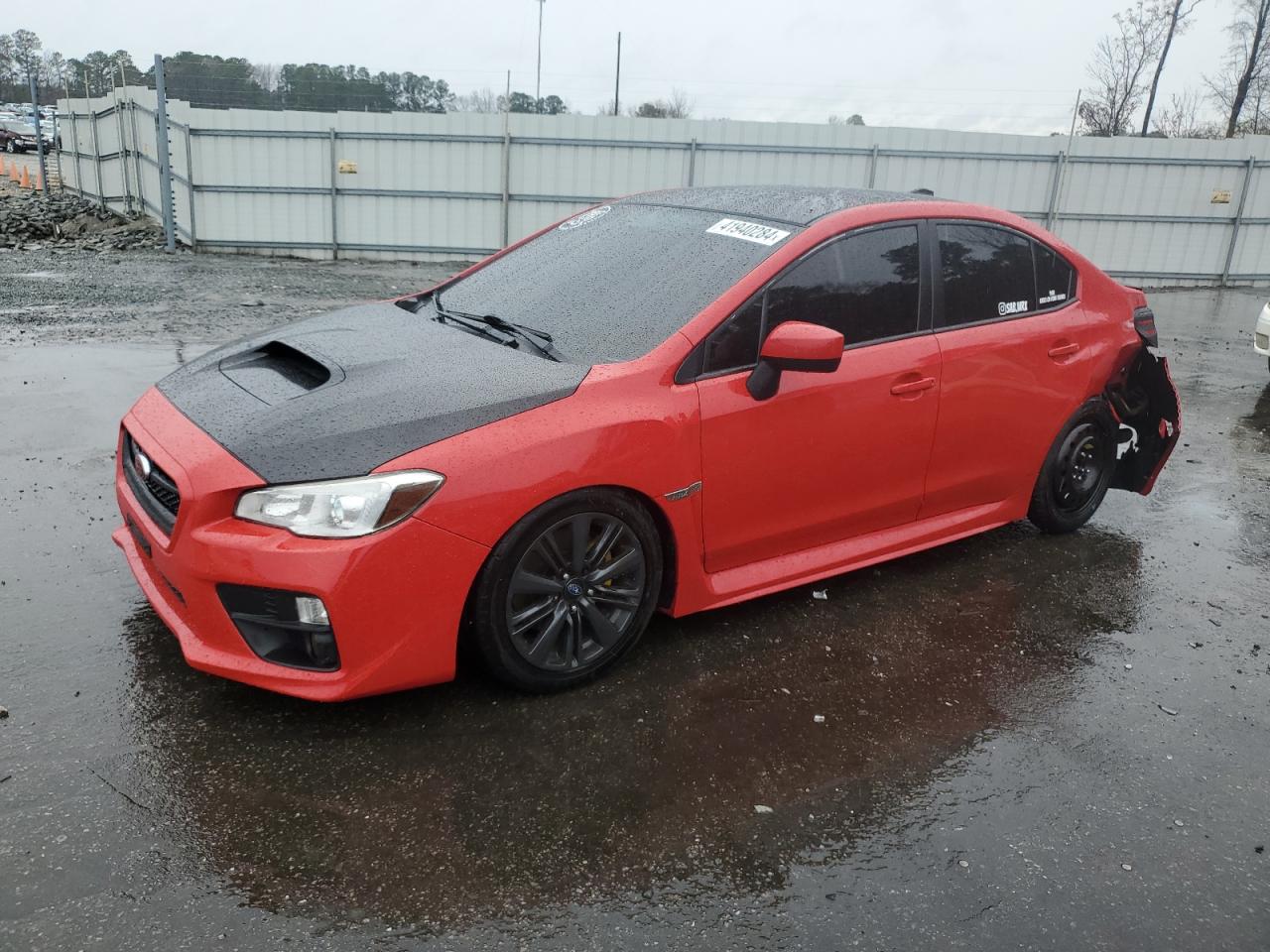 SUBARU WRX 2017 jf1va1b61h9819882