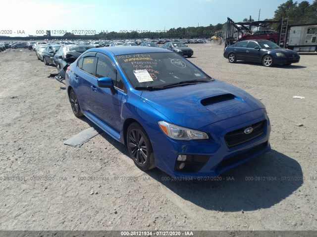 SUBARU WRX 2016 jf1va1b62g9819615