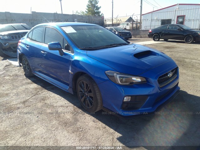 SUBARU WRX 2017 jf1va1b65h9822140