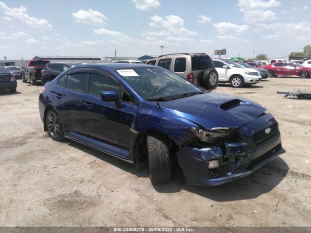 SUBARU WRX 2016 jf1va1b66g9830679