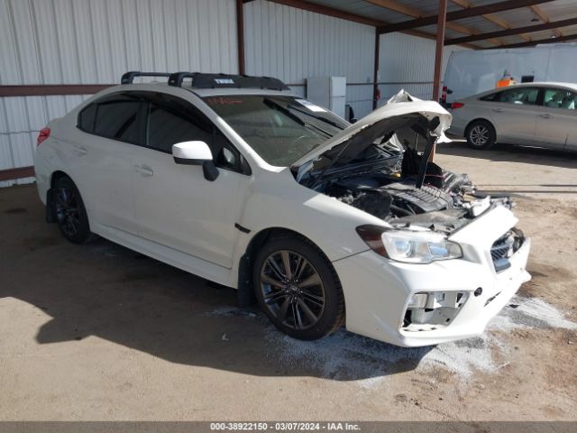 SUBARU WRX 2017 jf1va1b69h9822108