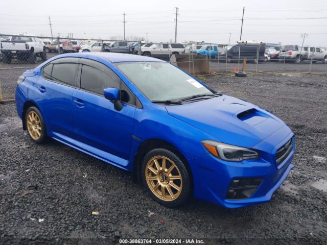 SUBARU WRX 2017 jf1va1b69h9834064